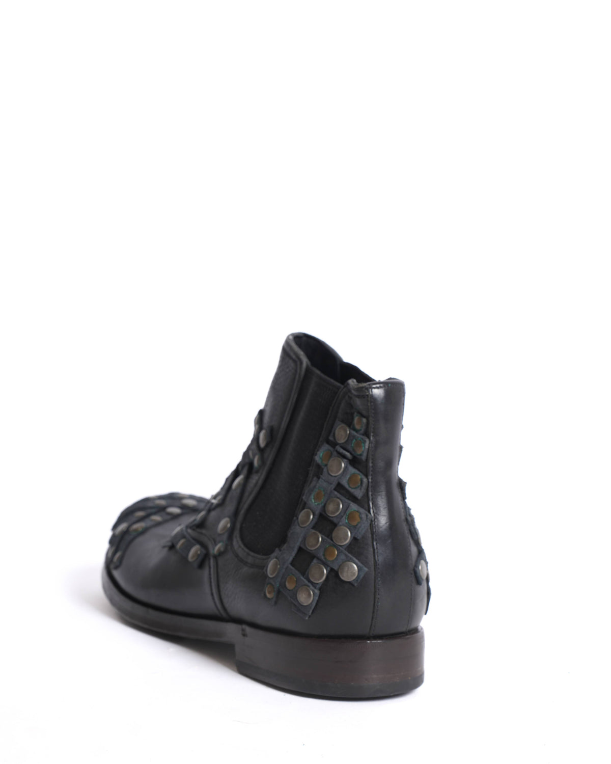 Dolce & Gabbana studded leather boots