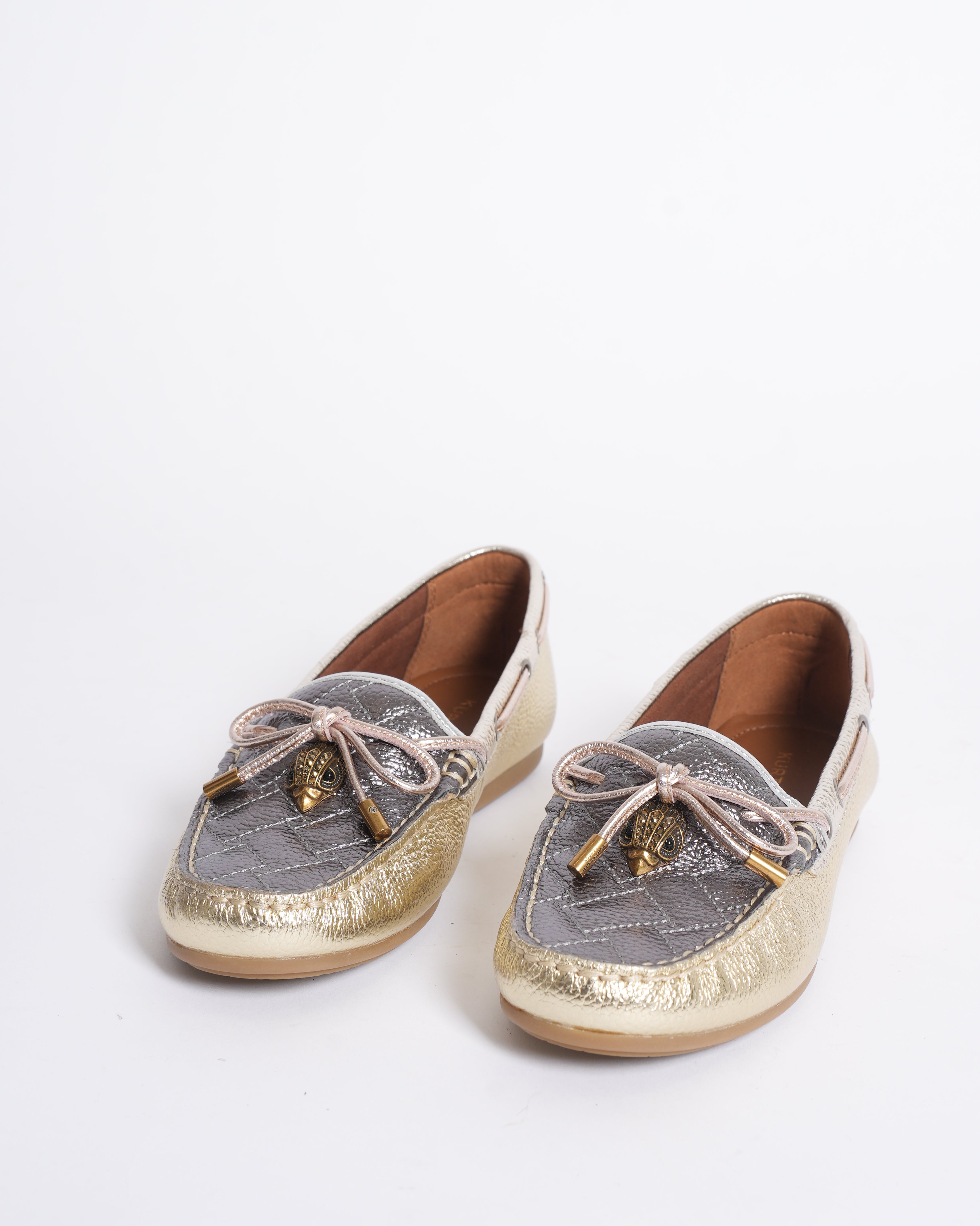 New Kurt Geiger Eagle Hardware Moccasins