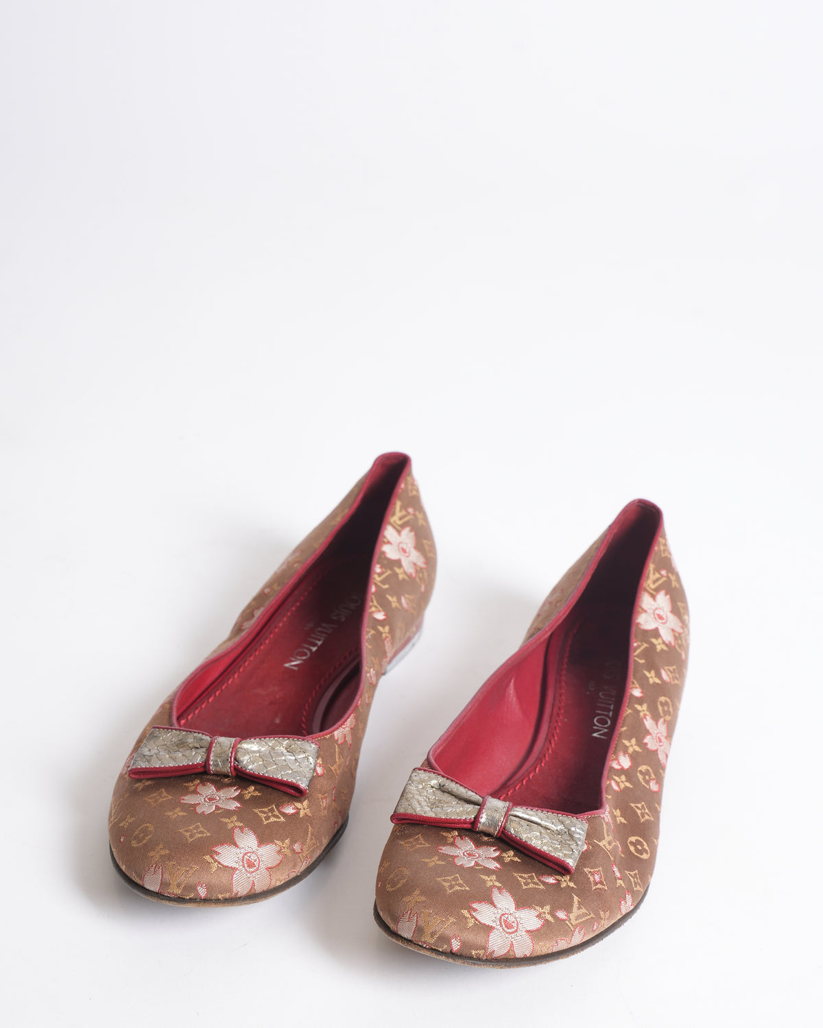 Louis Vuitton Ballet Flats with Bow