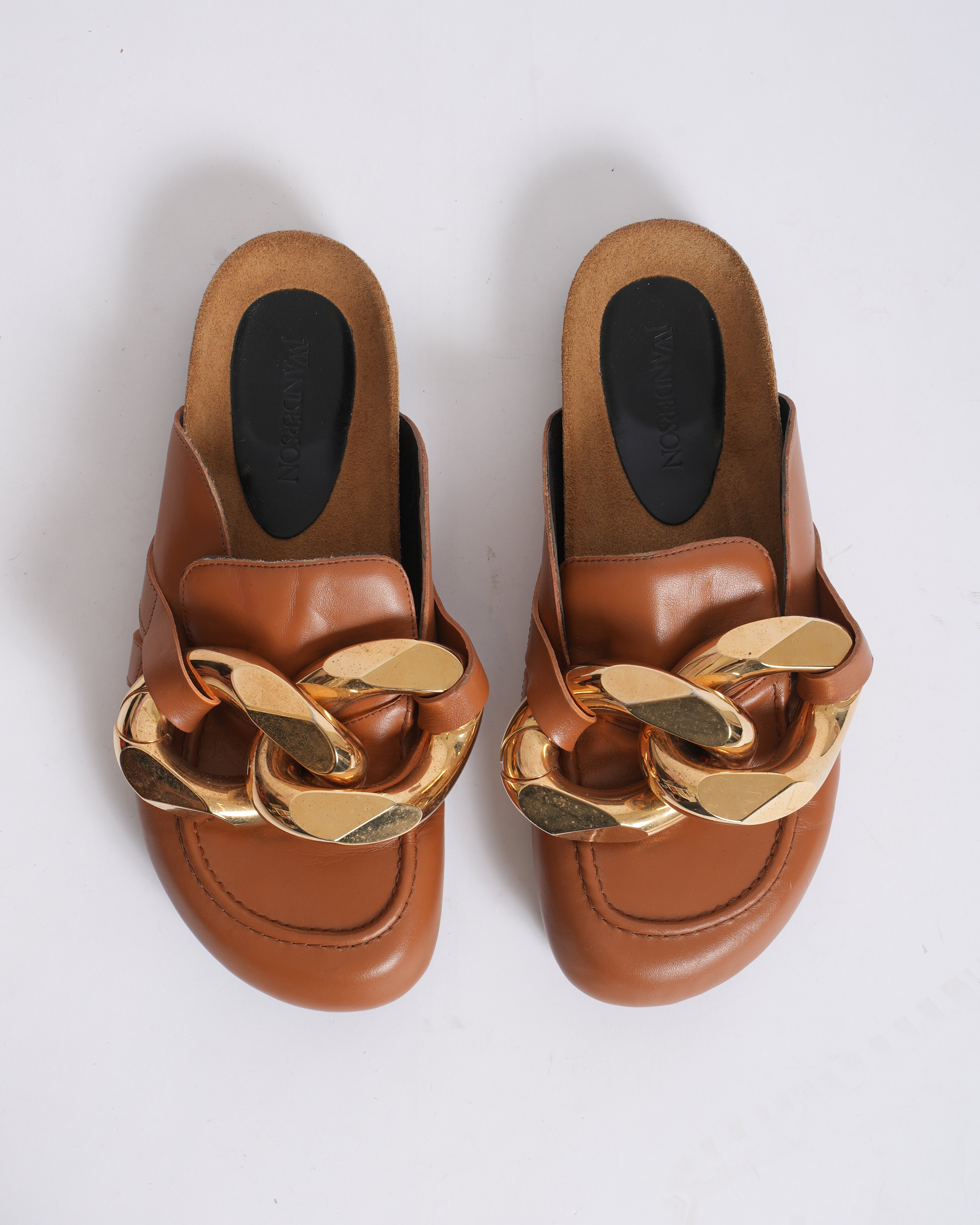 JW Anderson chain loafer mules