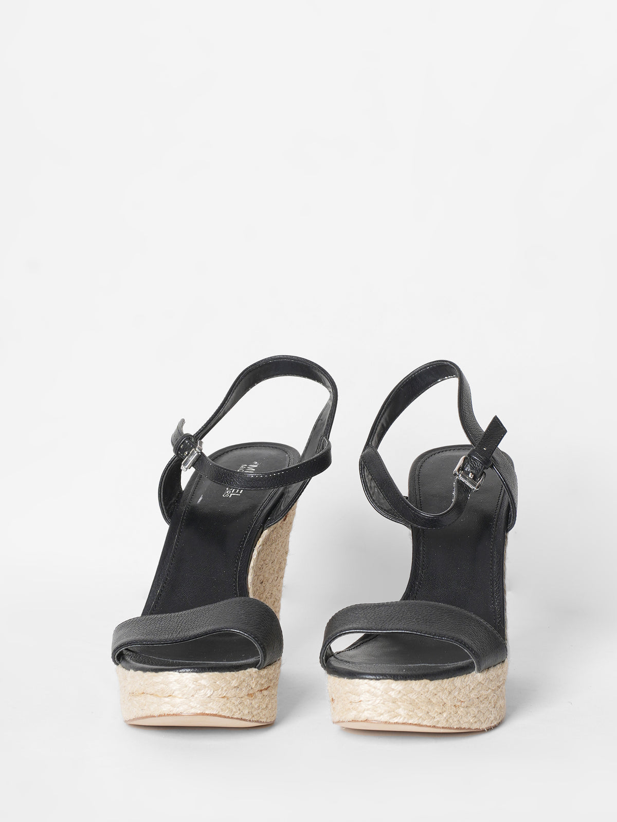 New Michael Kors Jill Leather Wedges