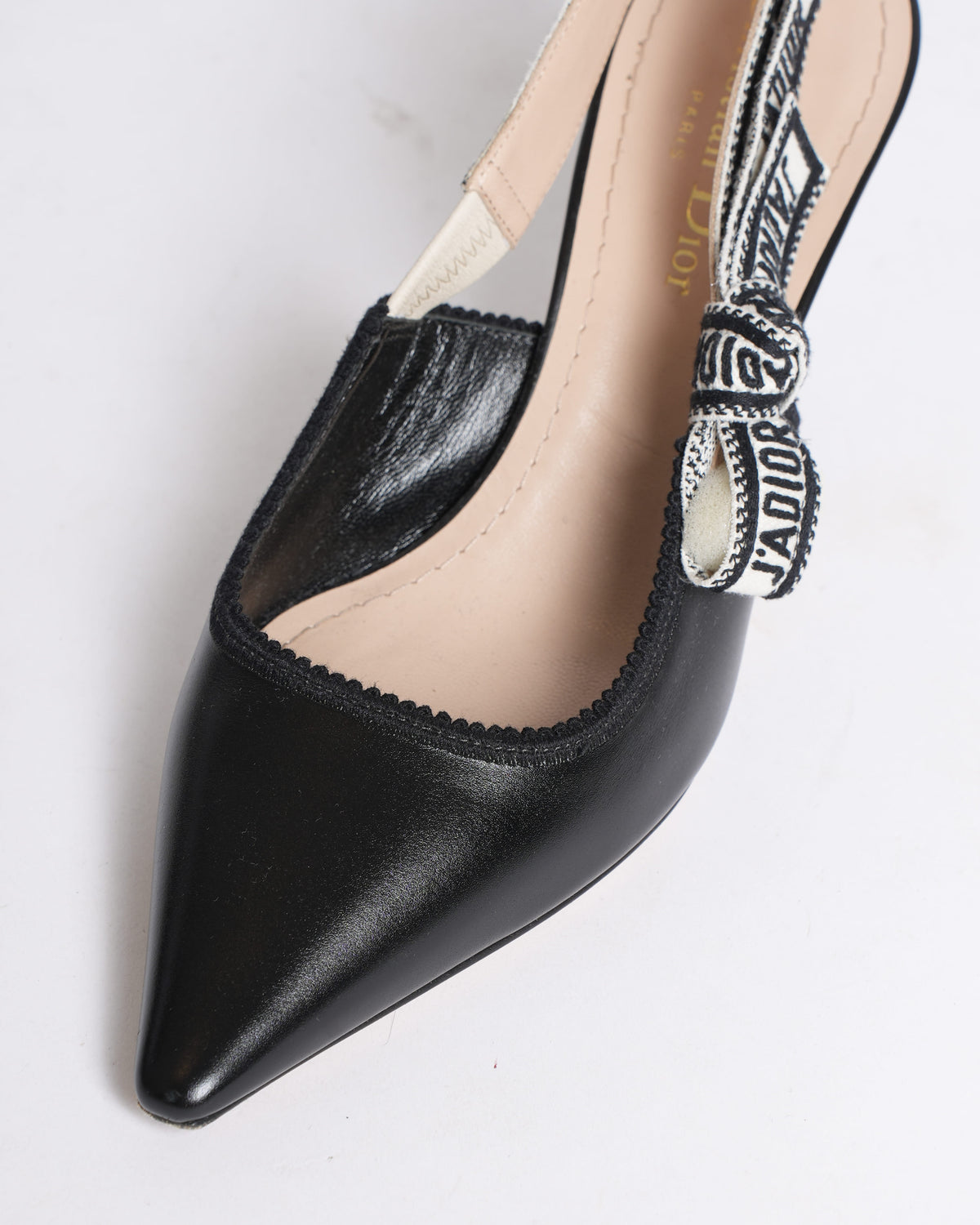 Christian Dior Slingback Pumps in Black