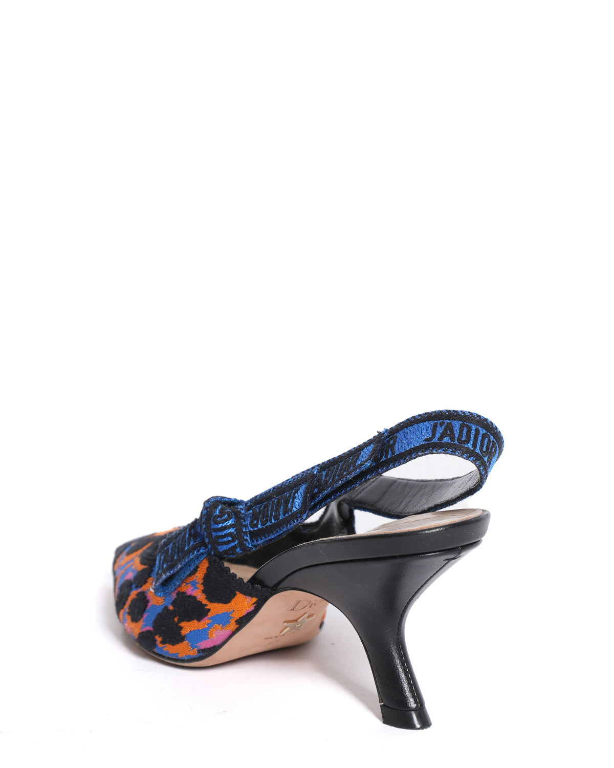 Christian Dior J'Adior Slingback Cloth Heels
