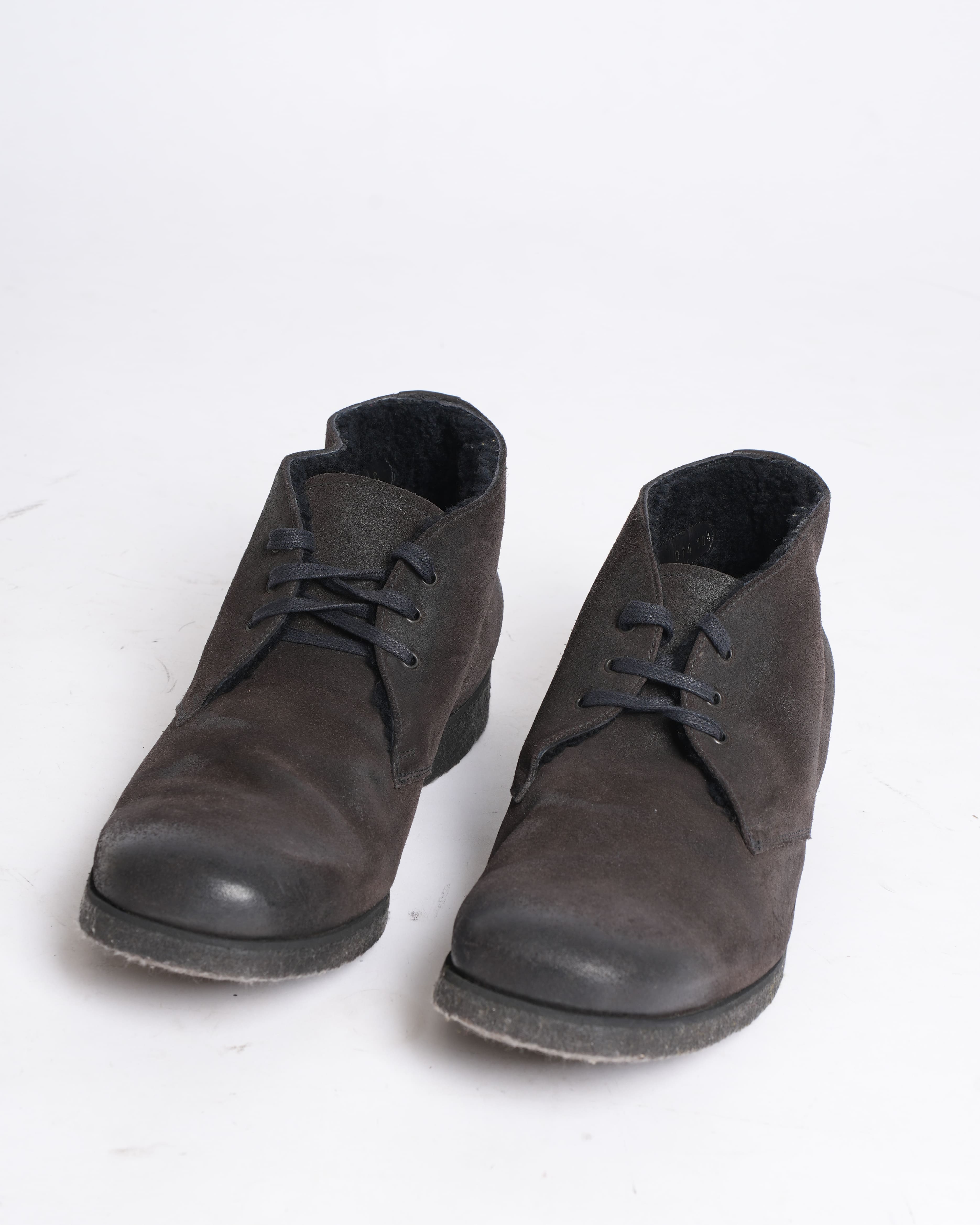 Prada brown suede boots