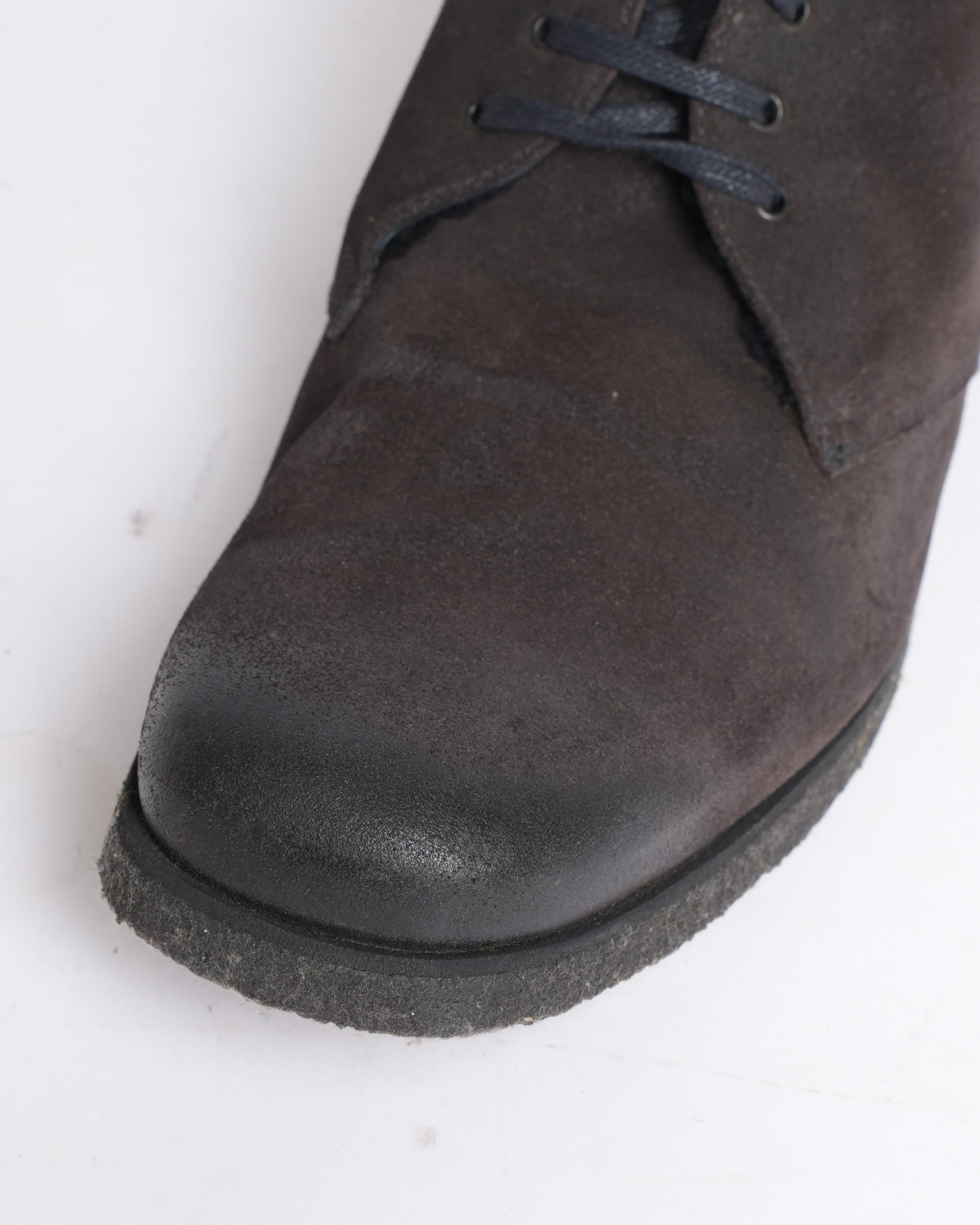 Prada brown suede boots