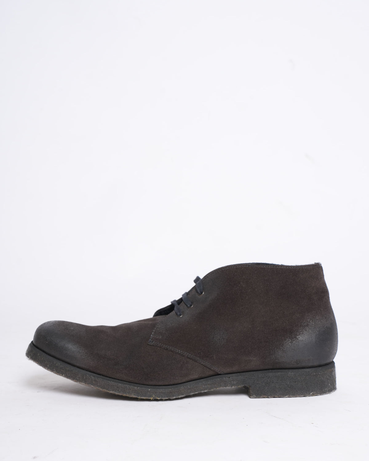 Prada brown suede boots