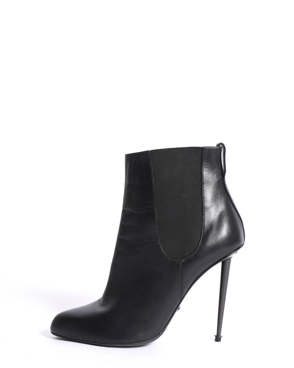 Tom Ford Nappa leather gun metal ankle boots