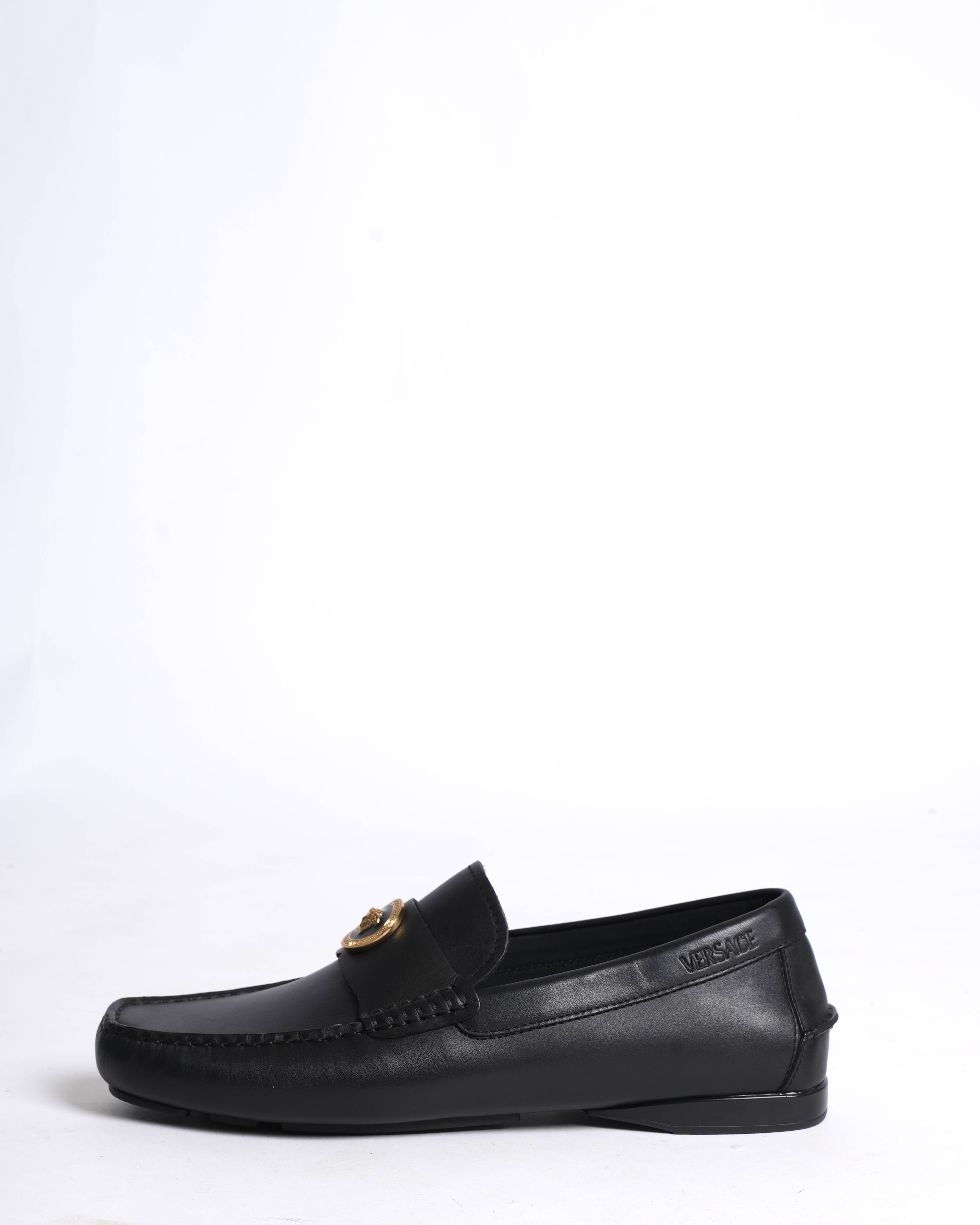 New Versace medusa men's 95 loafers