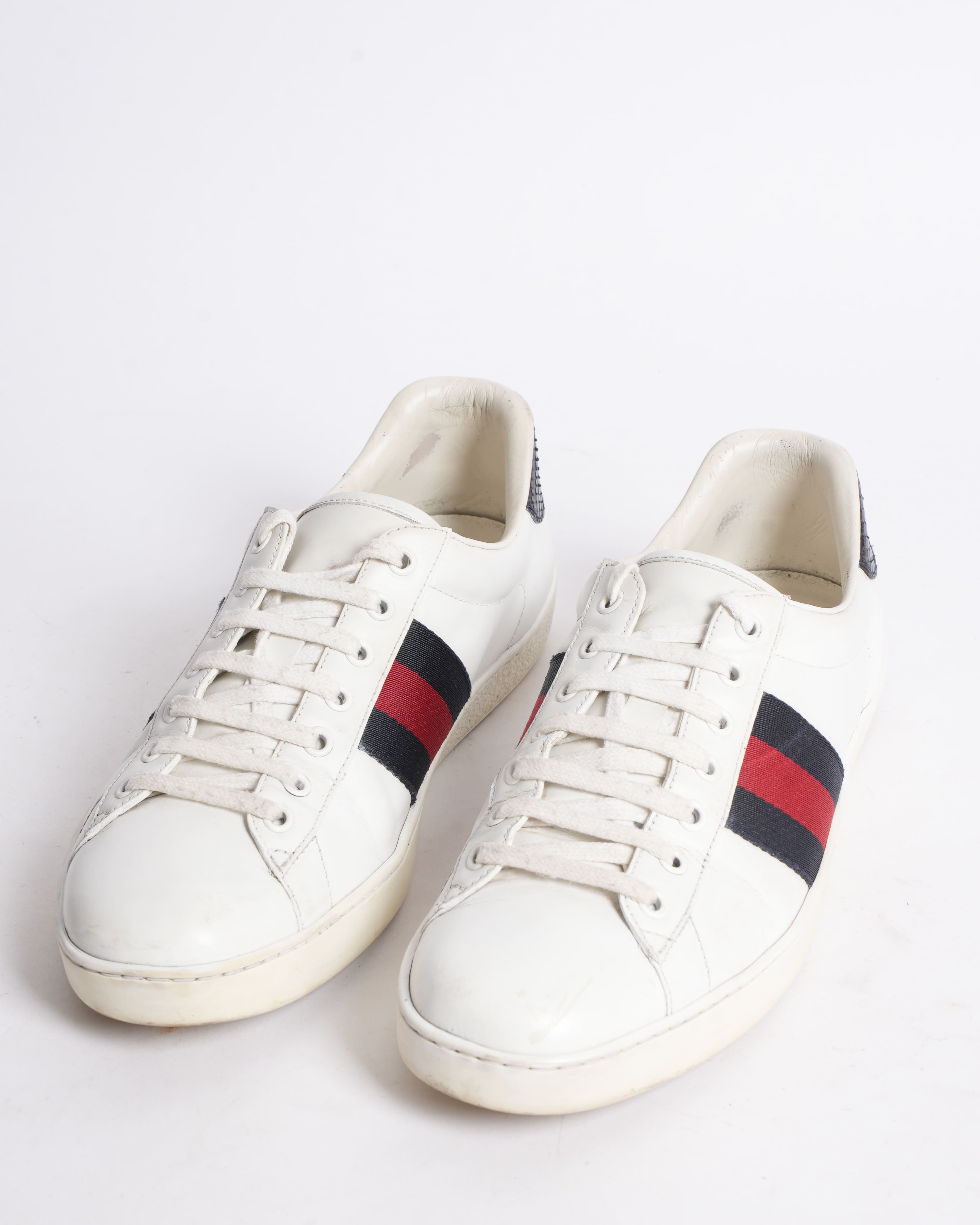 Gucci Ace Men's Sneakers In White
