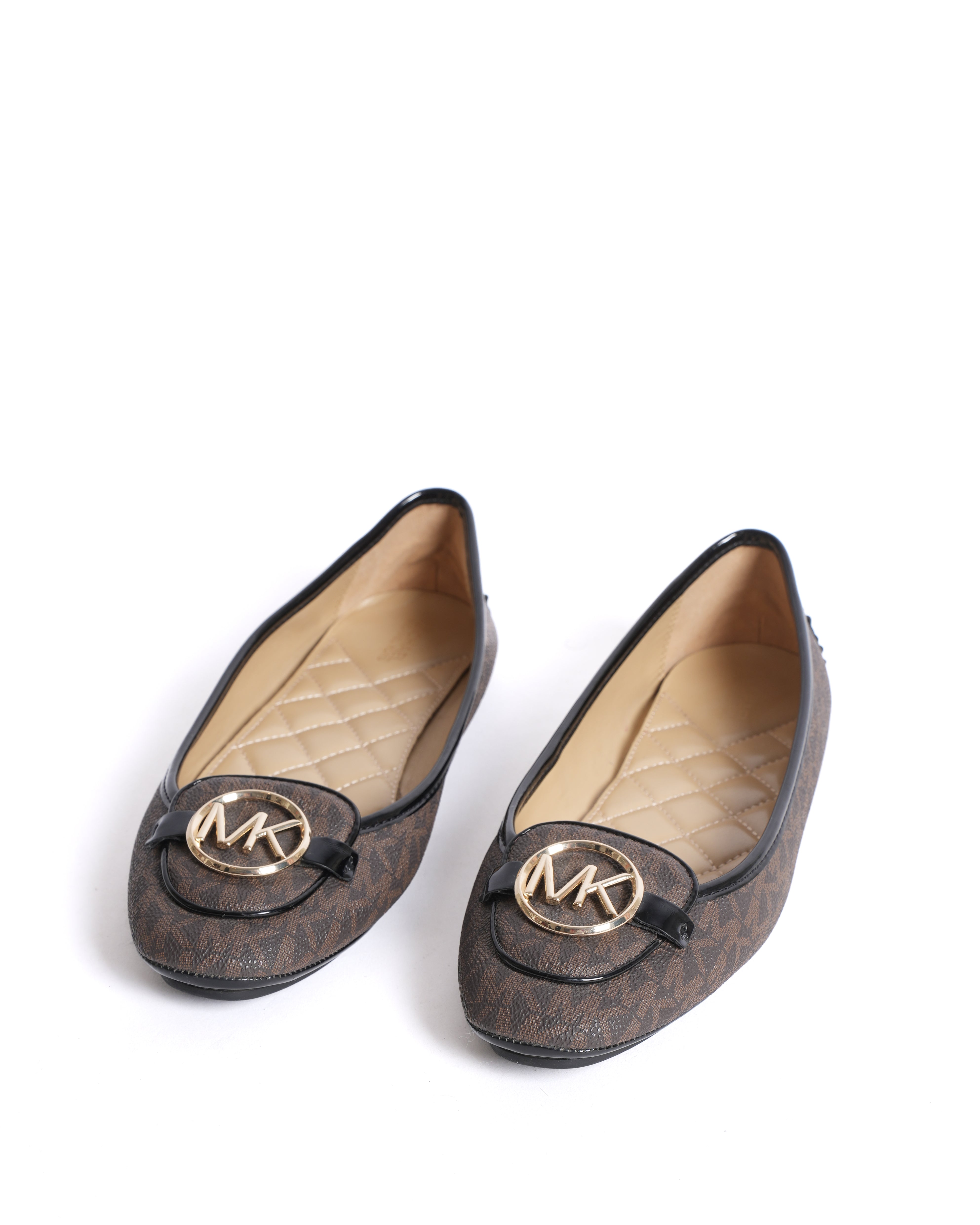 New Michael kors  lillie logo moccasin ballet flats