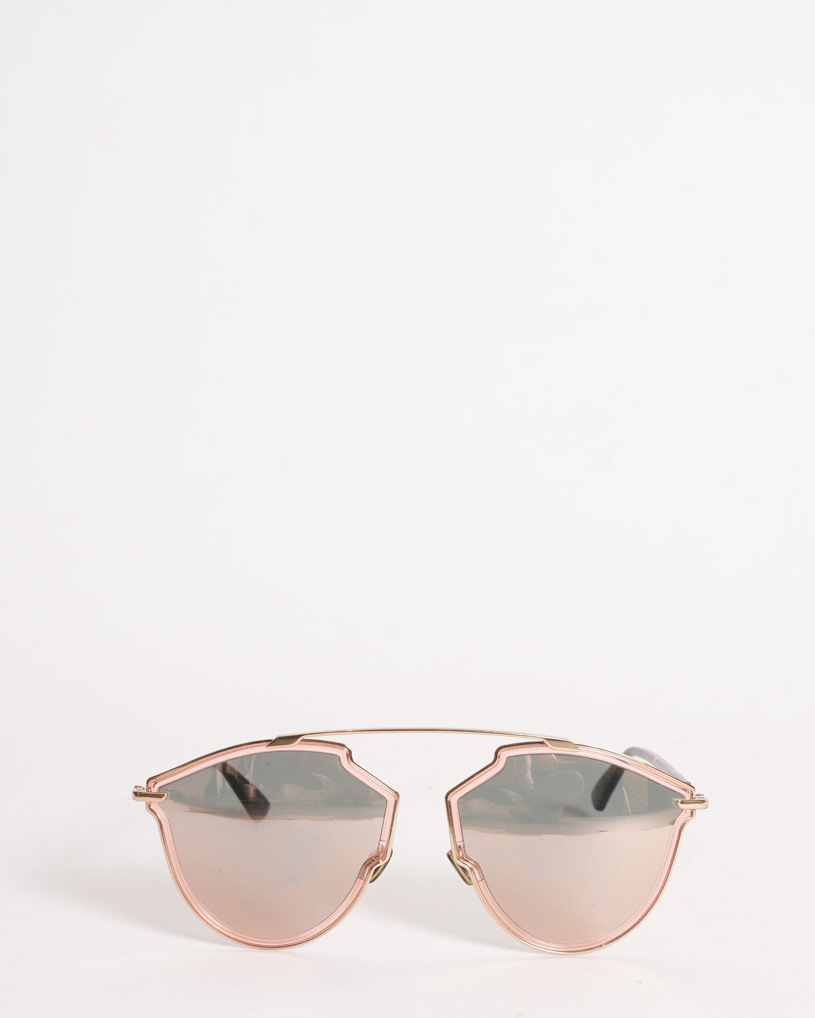 Chrstian Dior Mirrored Geometric Sunglasses