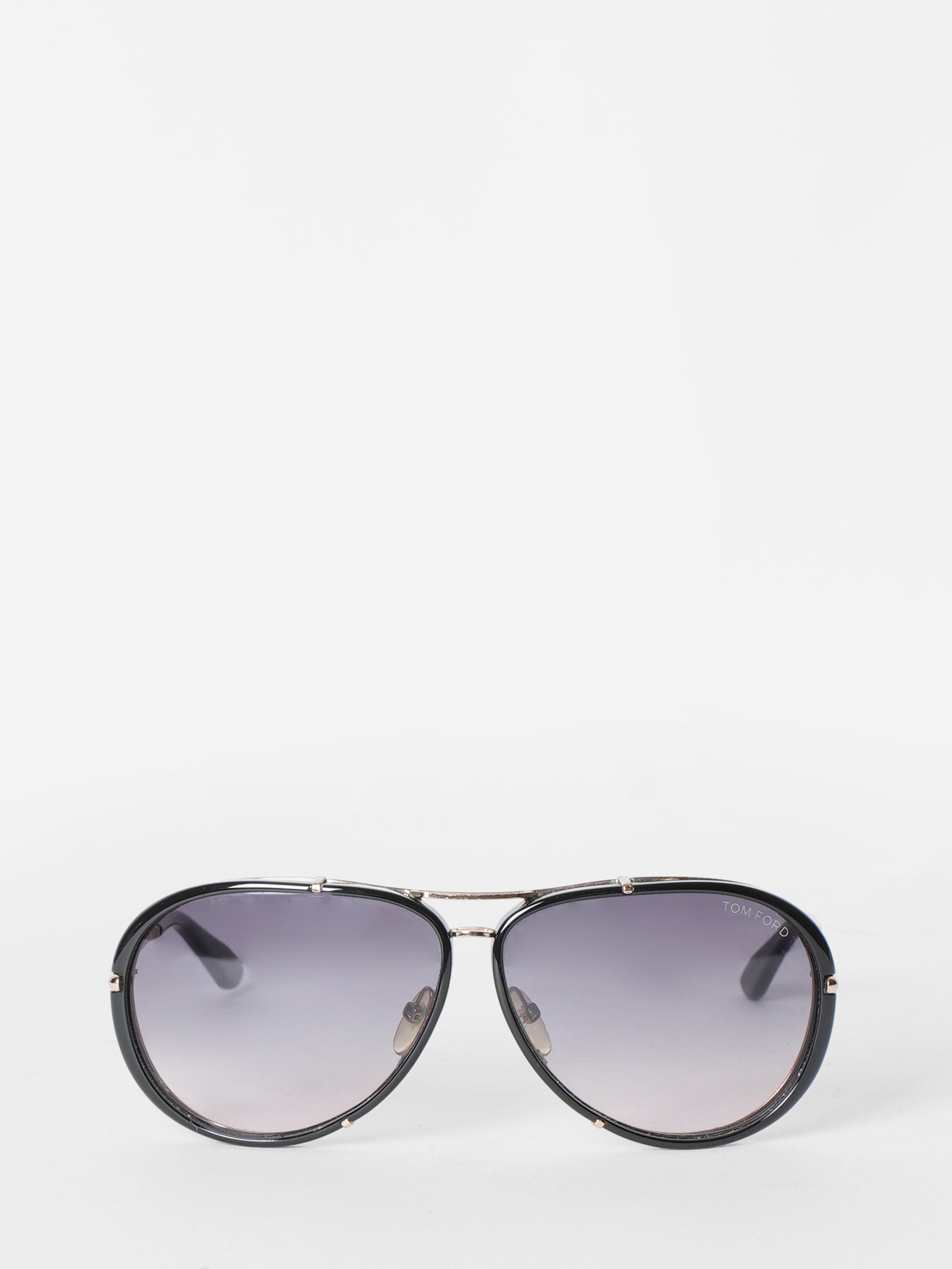Tomford Black Sunglass With Golden Frame