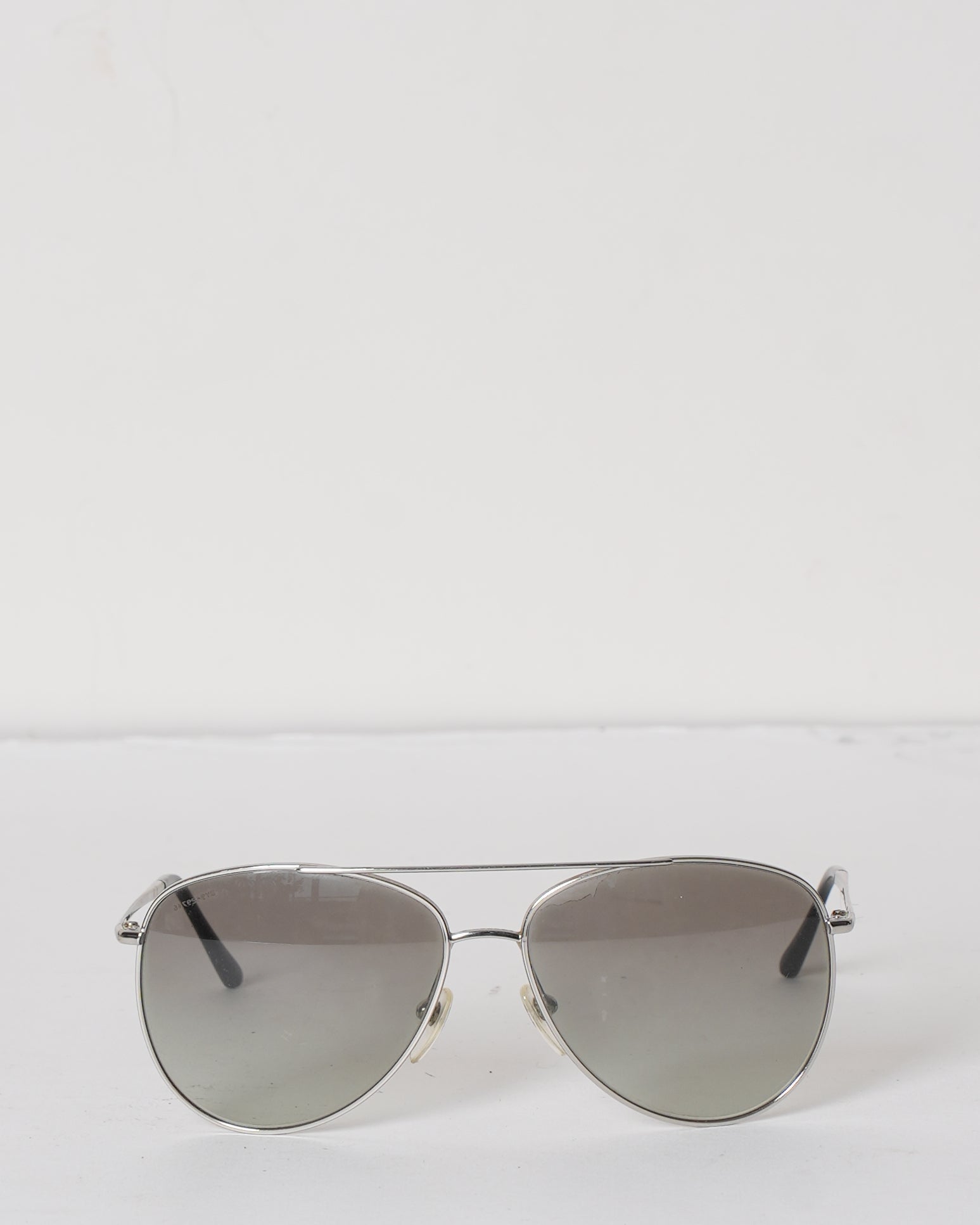 Burberry Silver Frame Sunglasses