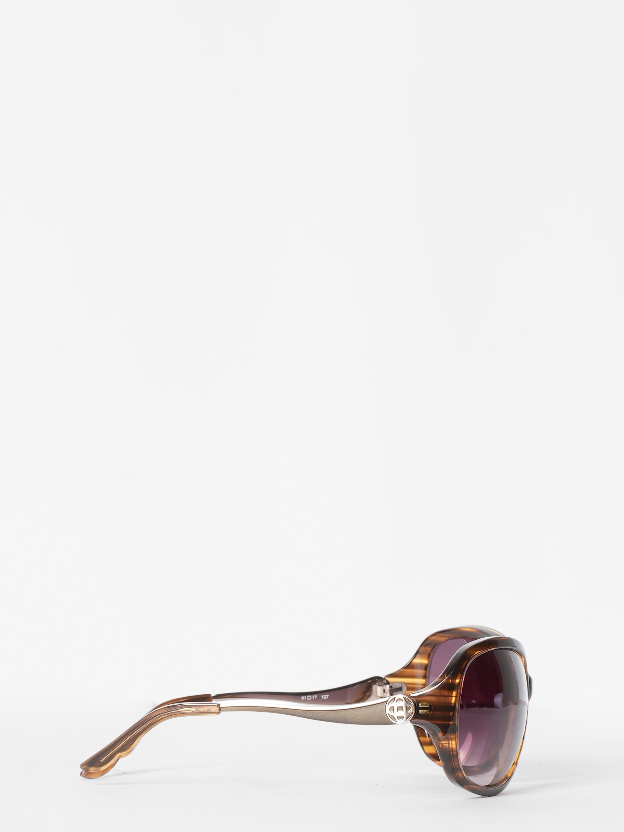 Oscar De La Renta Brown Sunglasses