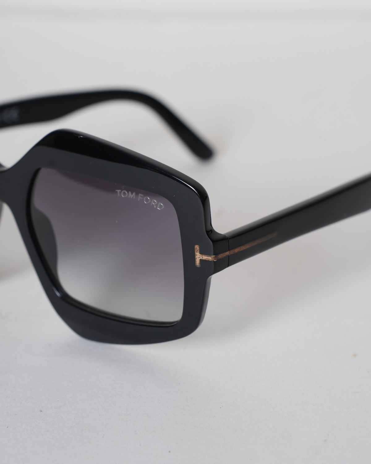 Tom Ford Black Chunky Sunglasses