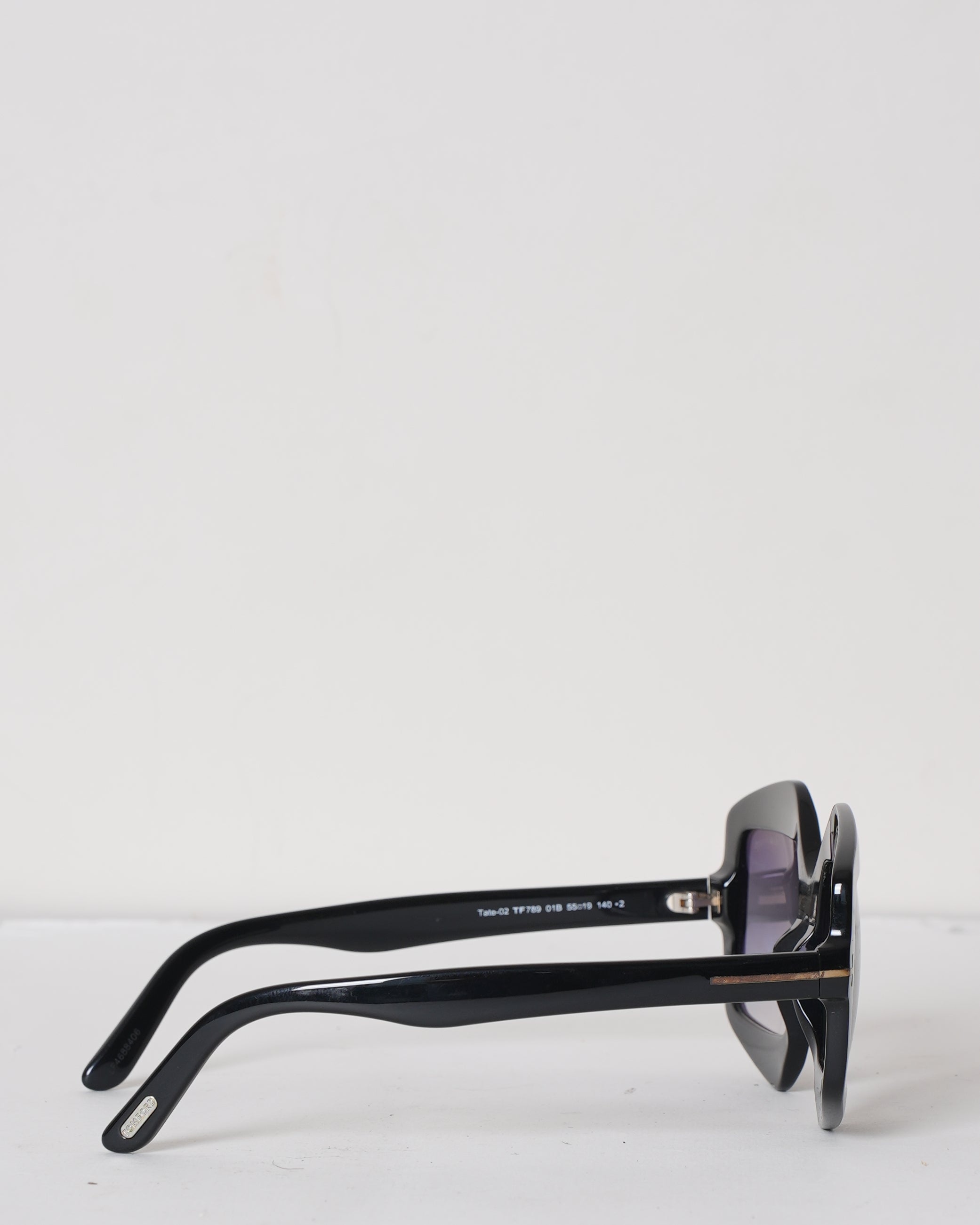 Tom Ford Black Chunky Sunglasses