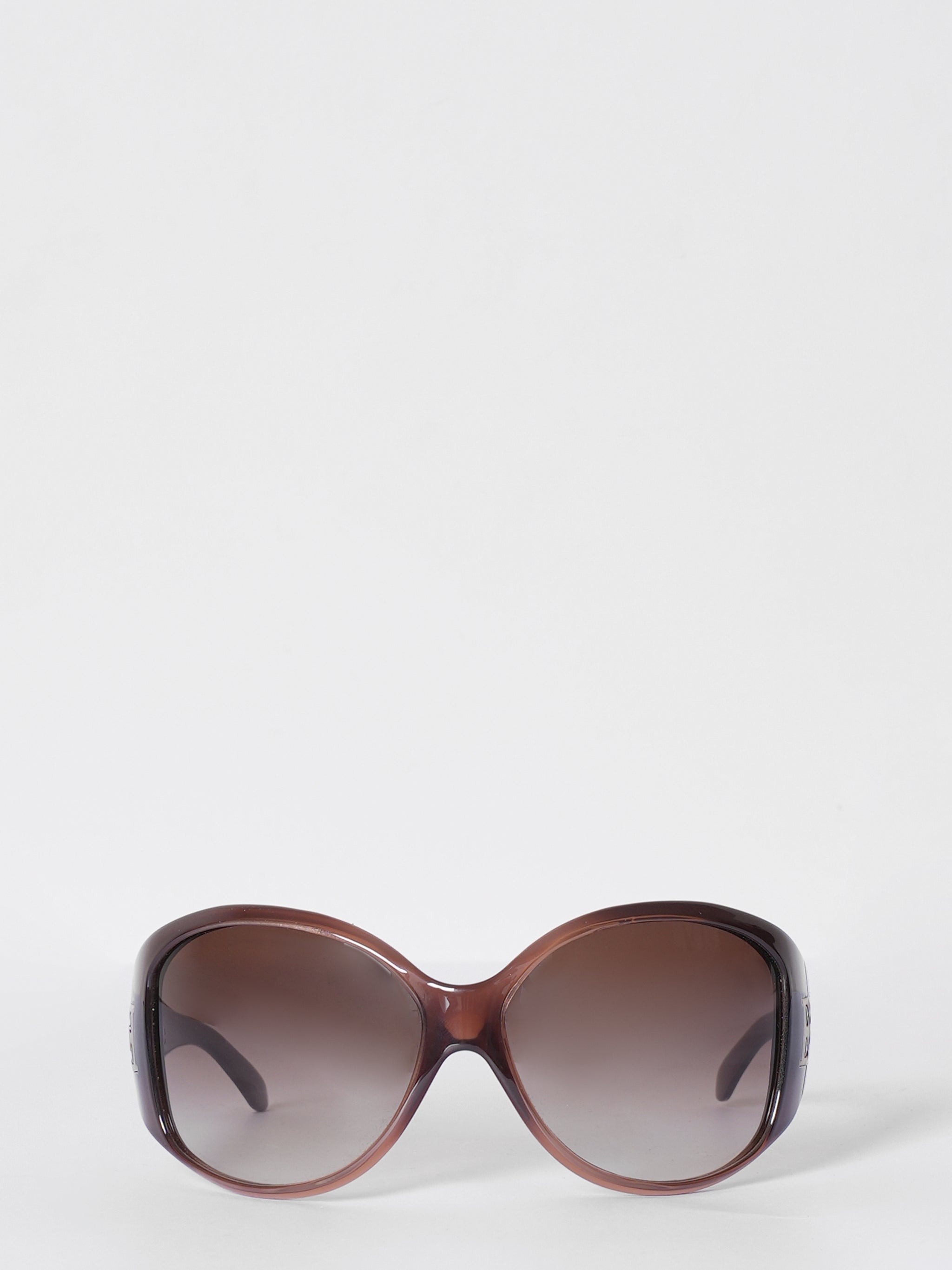 New Escada Brown Butterfly Sunglasses