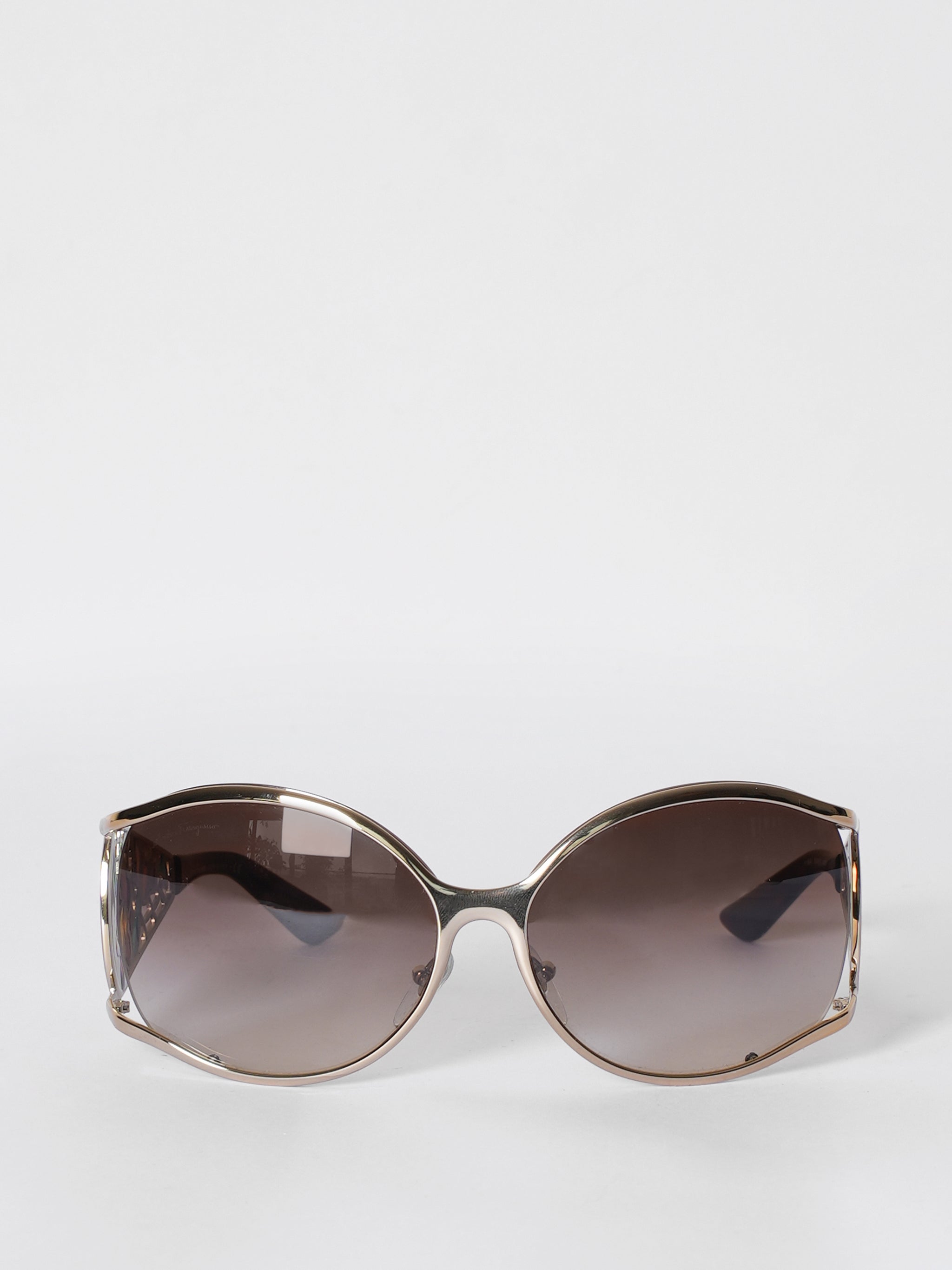 New Salvatore Ferragamo Stained Glass Detail Sunglasses