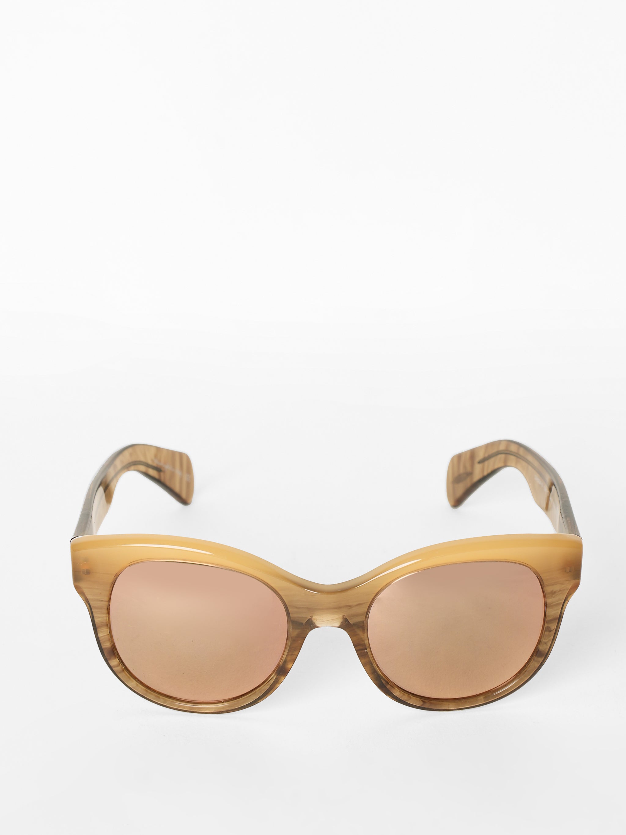 Louis Vuitton - Authenticated Sunglasses - Plastic Gold Abstract for Women, Never Worn