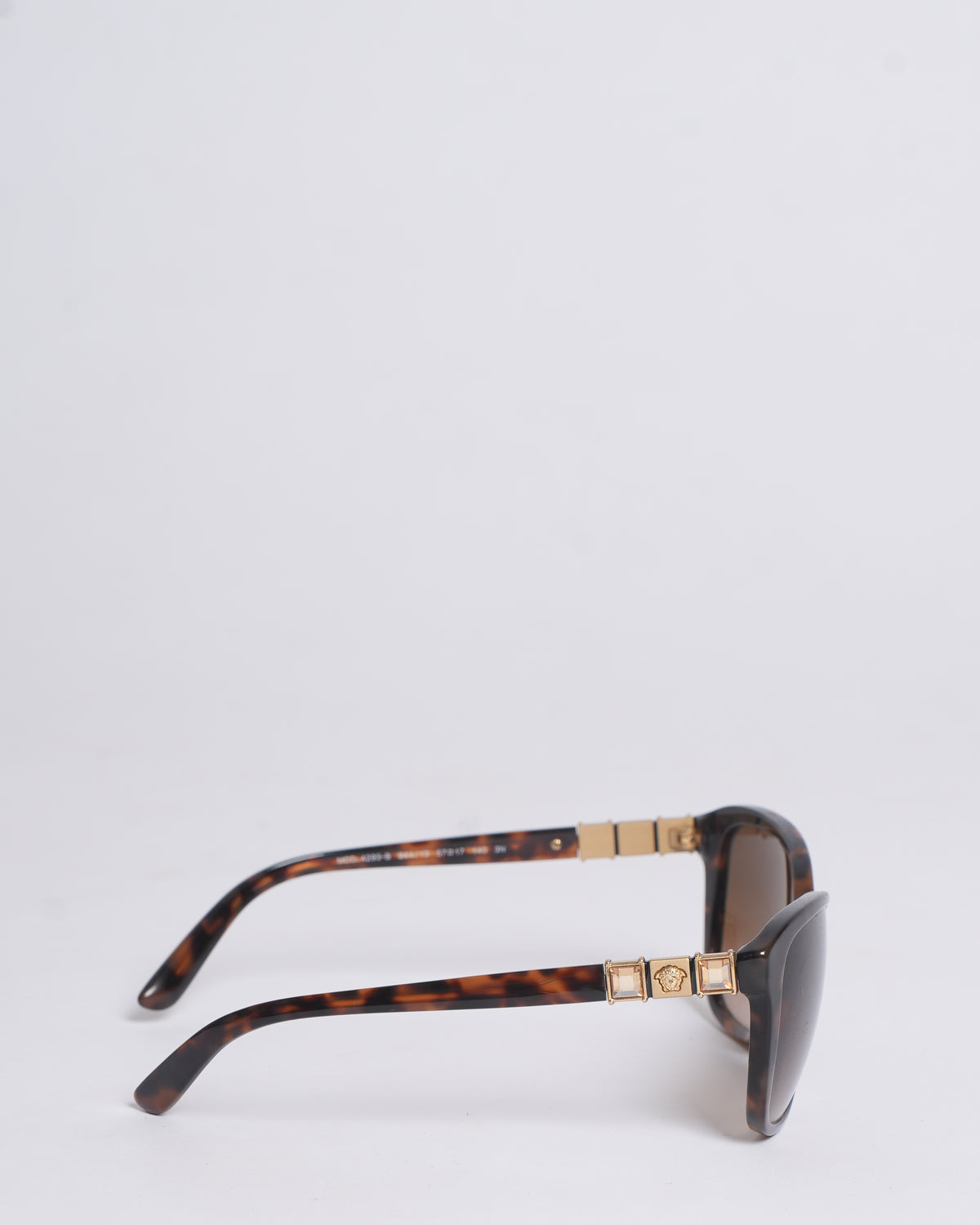 Versace Women's Sunglasses With Curved Frame