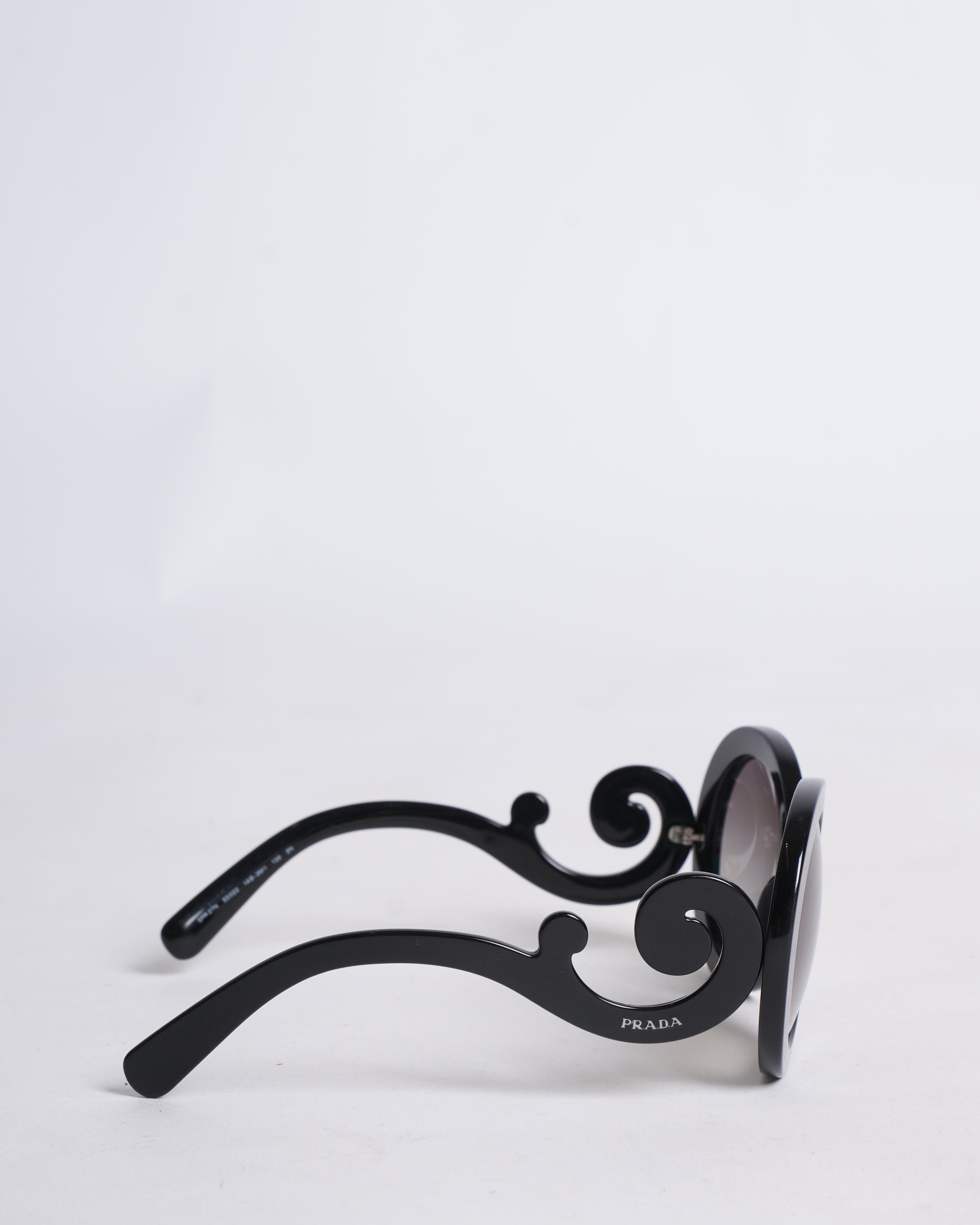 Prada black baroque sunglasses