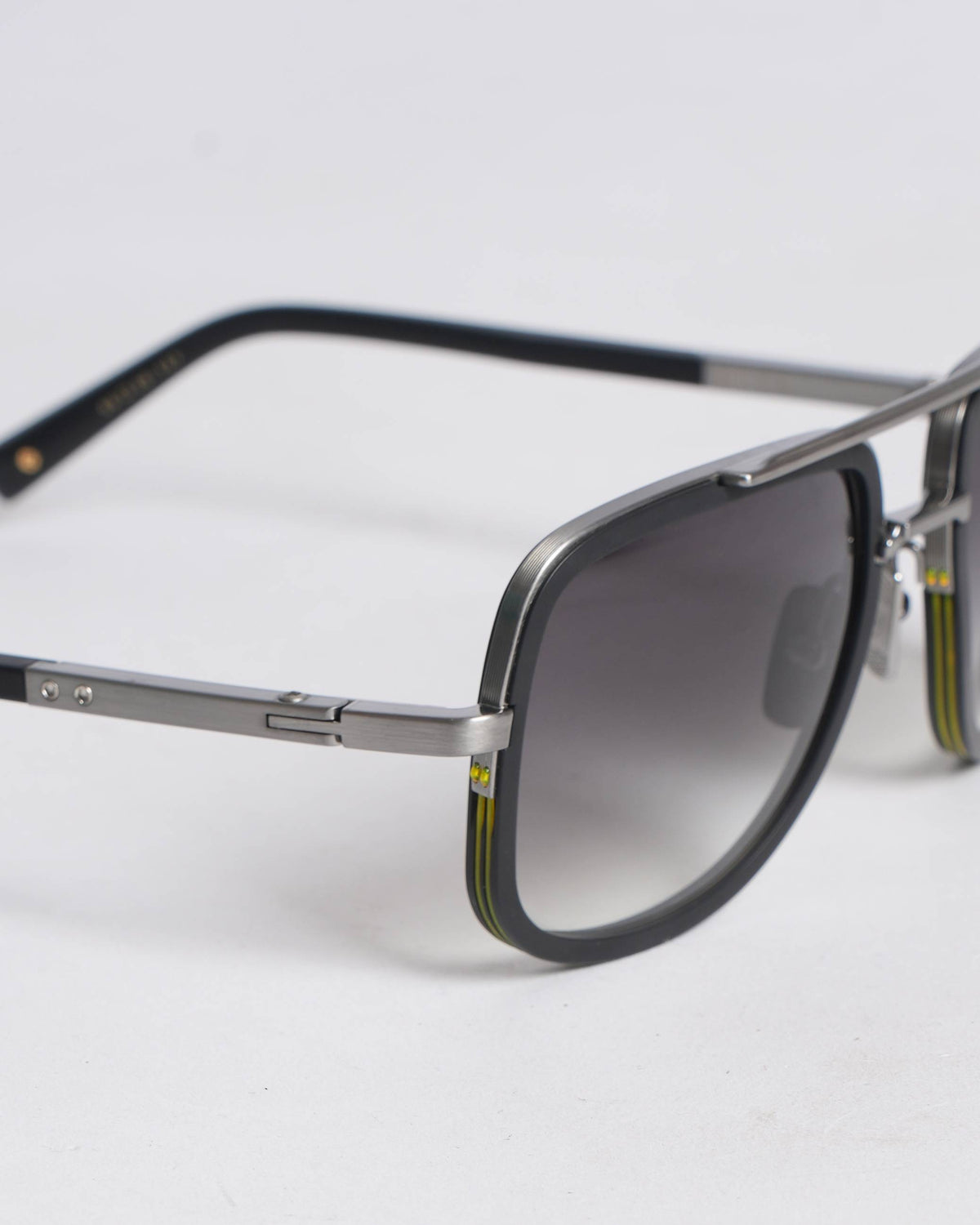 New Dita mach one silver frame sunglasses