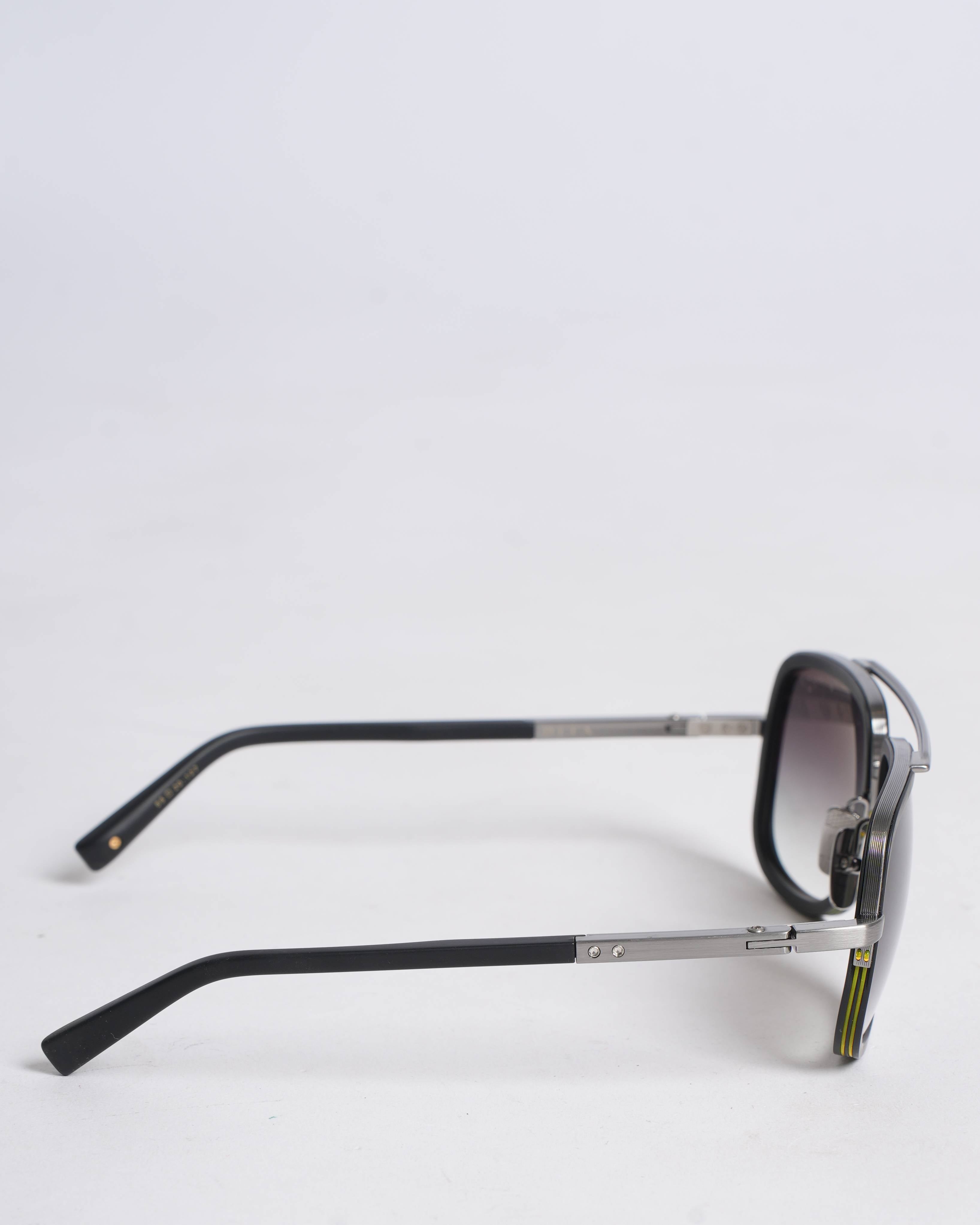 New Dita mach one silver frame sunglasses