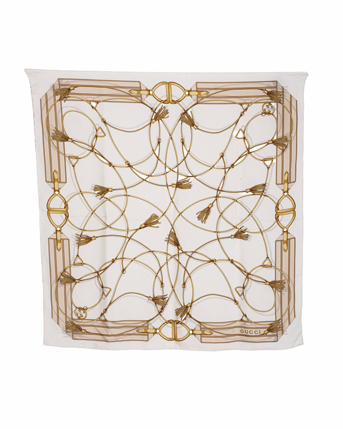 Gucci Printed silk scarf