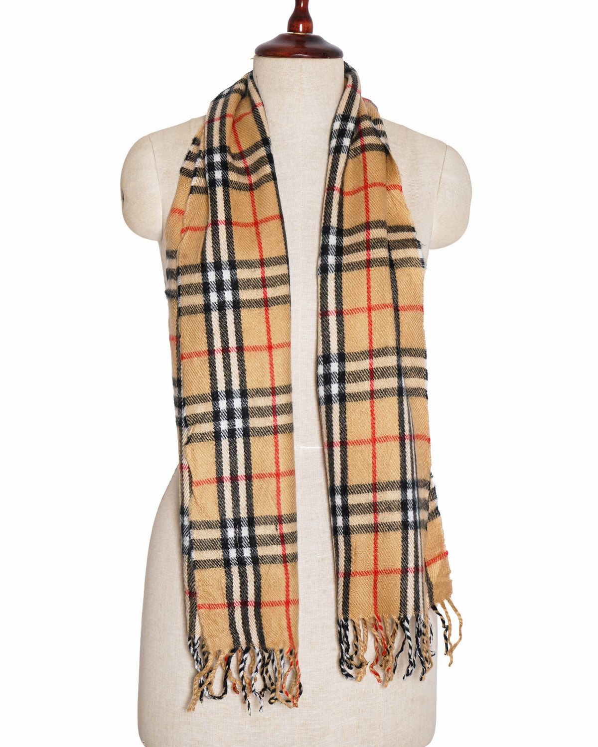 Burberry Nova Check Wool Scarf