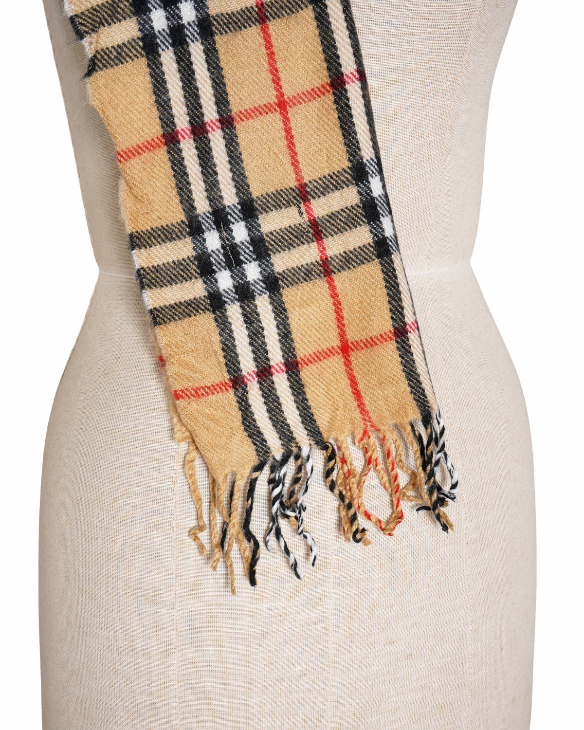 Burberry Nova Check Wool Scarf