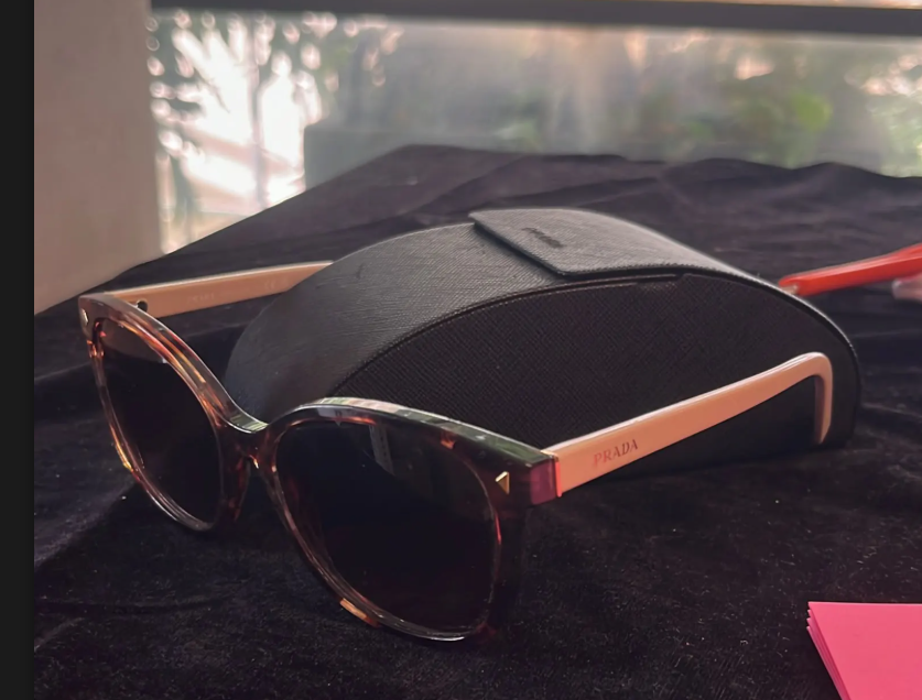 Prada Cat-Eye Tortoiseshell Sunglasses