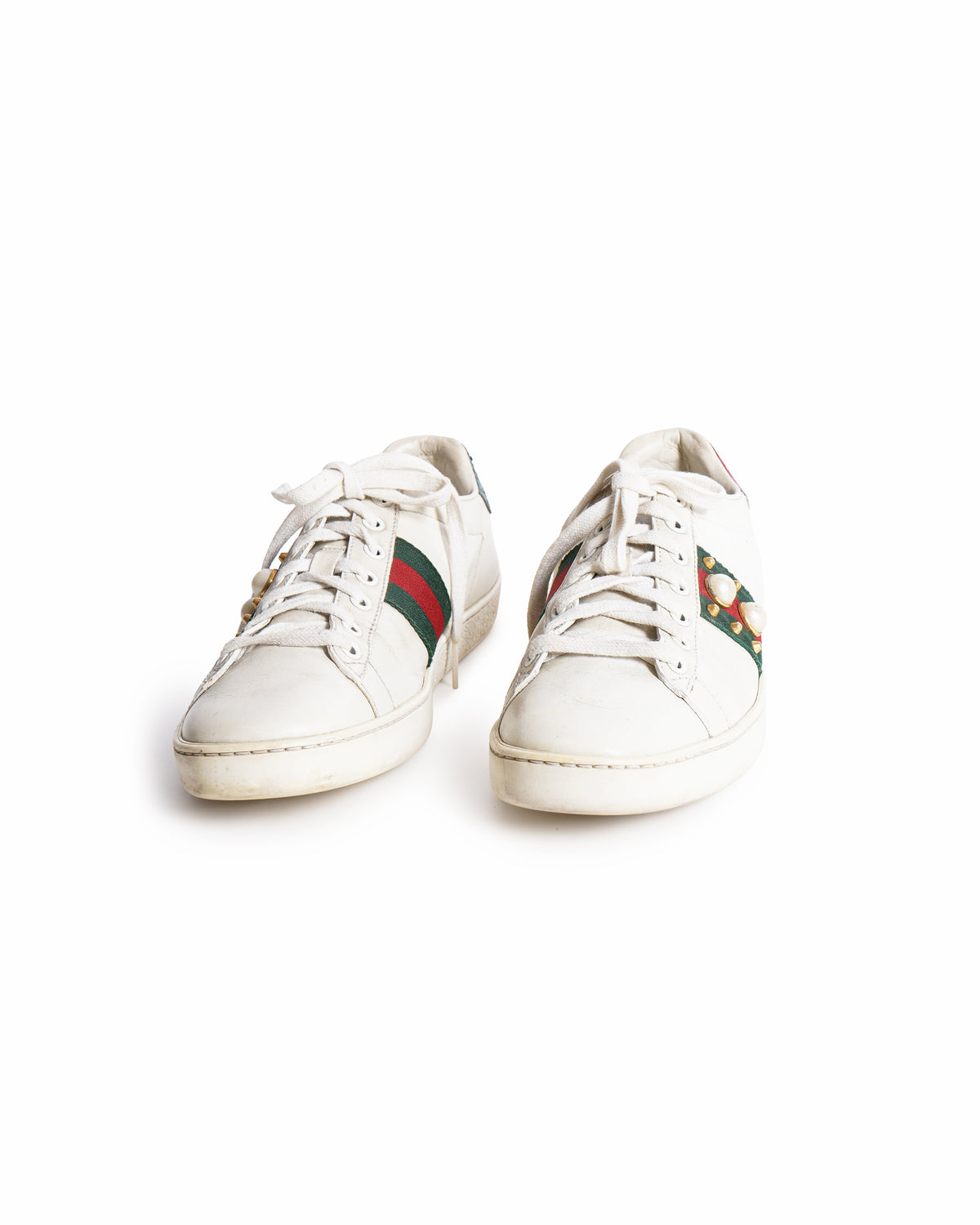 Gucci Ace Women's Sneakers WIth Spikes