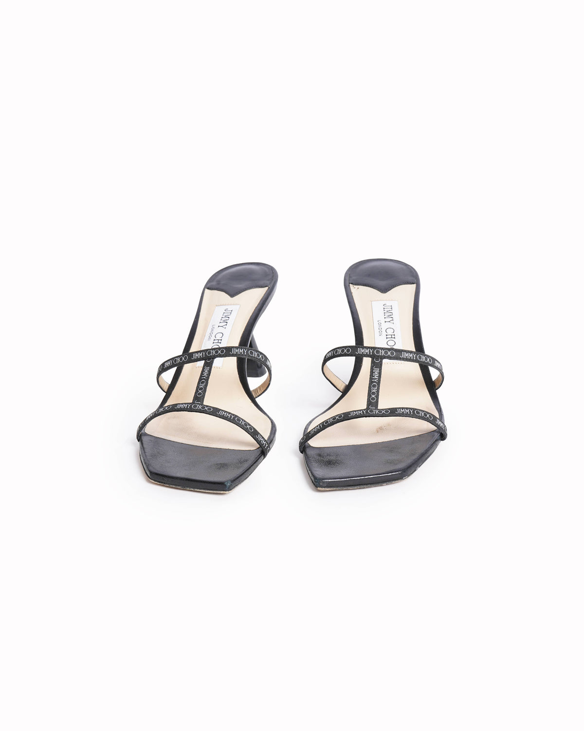 Jimmy Choo Ria Mule With Kick Heel