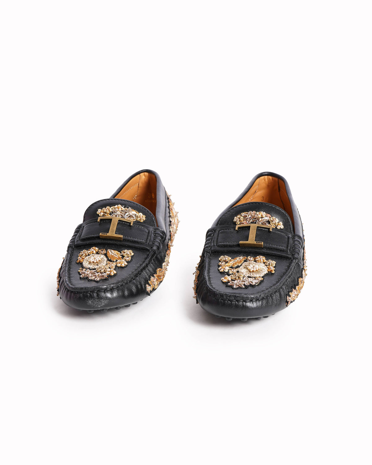 Tods x Rahul Mishra  T Timeless Gommino Driving Shoes