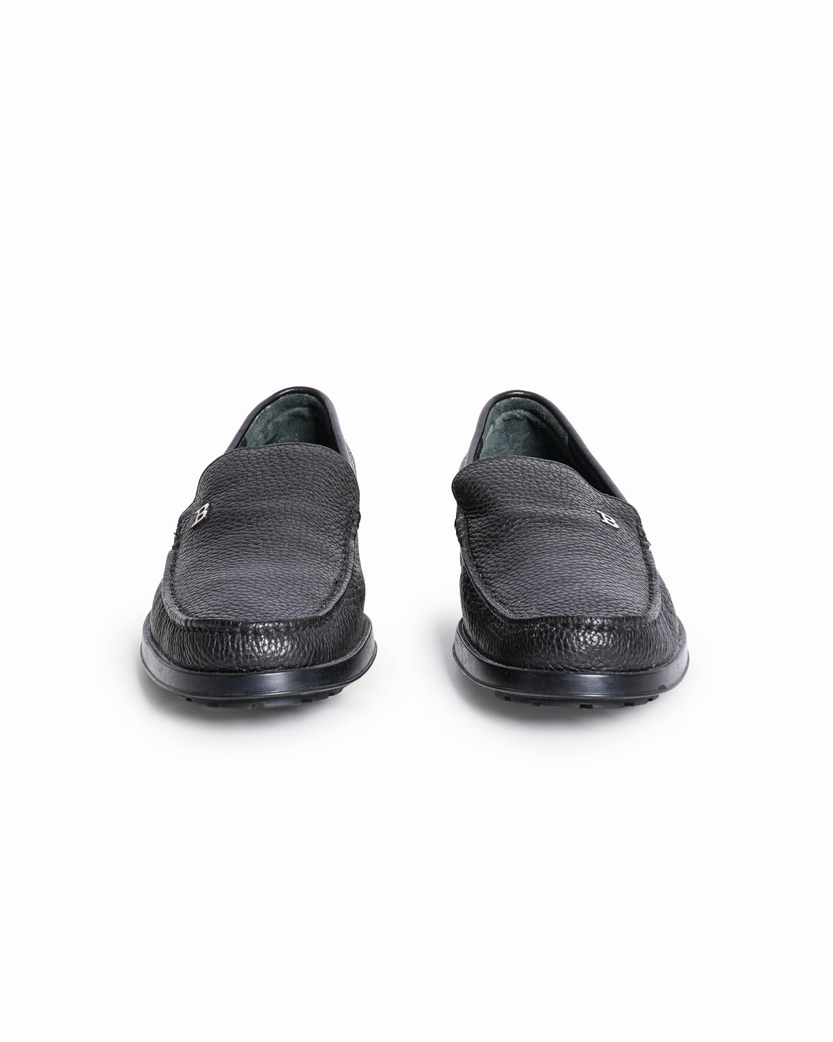 Bally Men’s Pebbled Leather Loafers