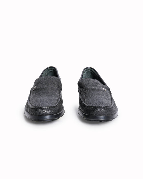 Bally Men’s Pebbled Leather Loafers