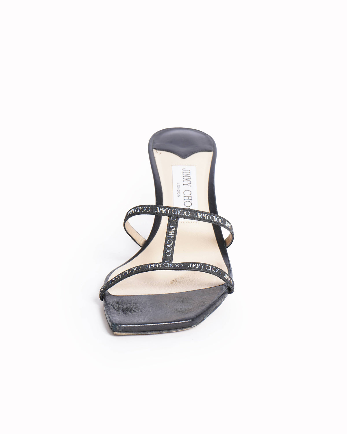 Jimmy Choo Ria Mule With Kick Heel