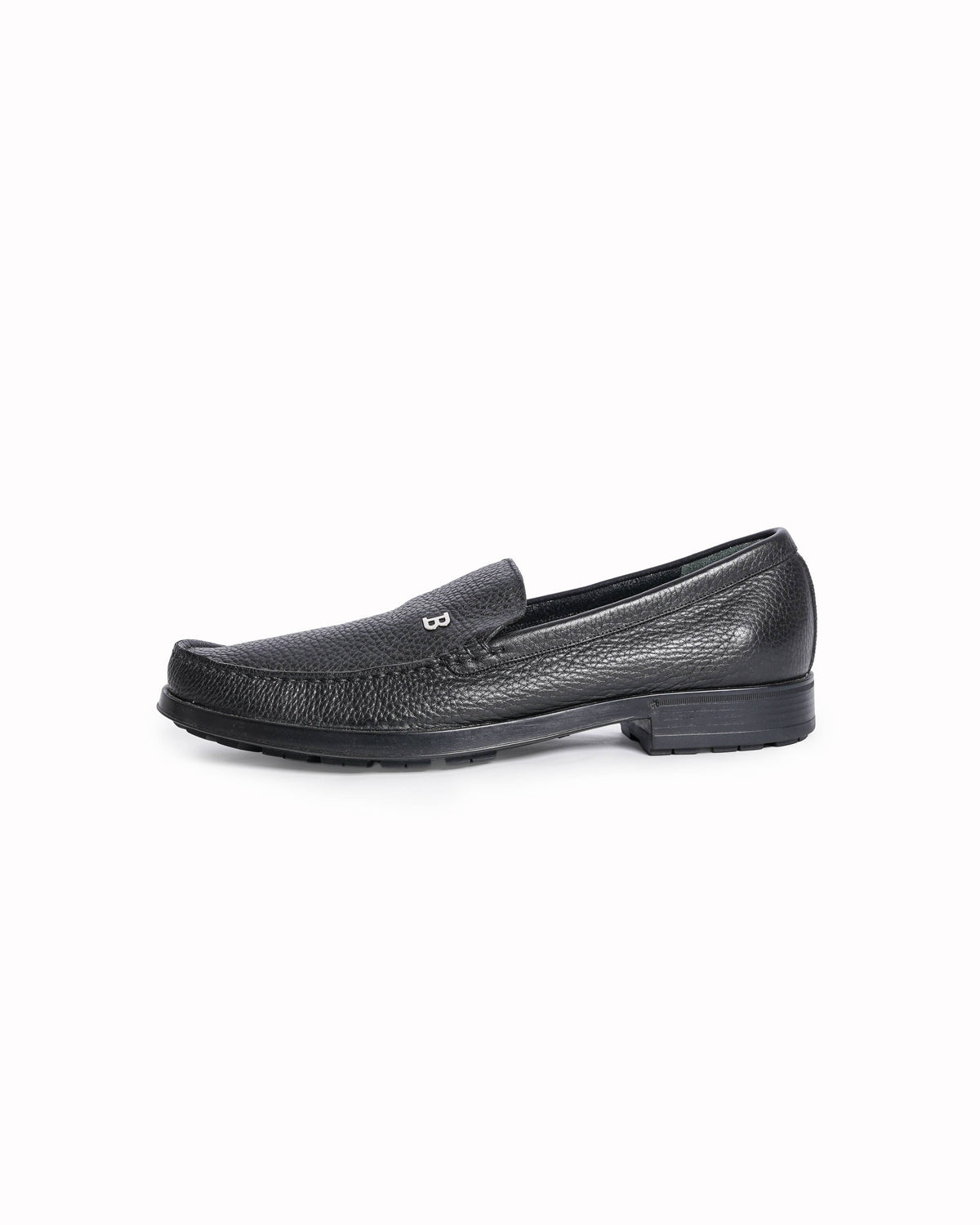 Bally Men’s Pebbled Leather Loafers