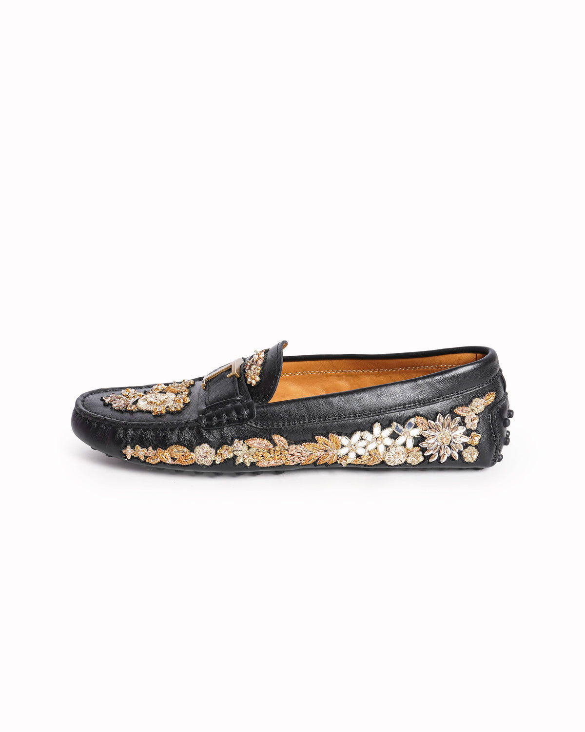 Tods x Rahul Mishra  T Timeless Gommino Driving Shoes
