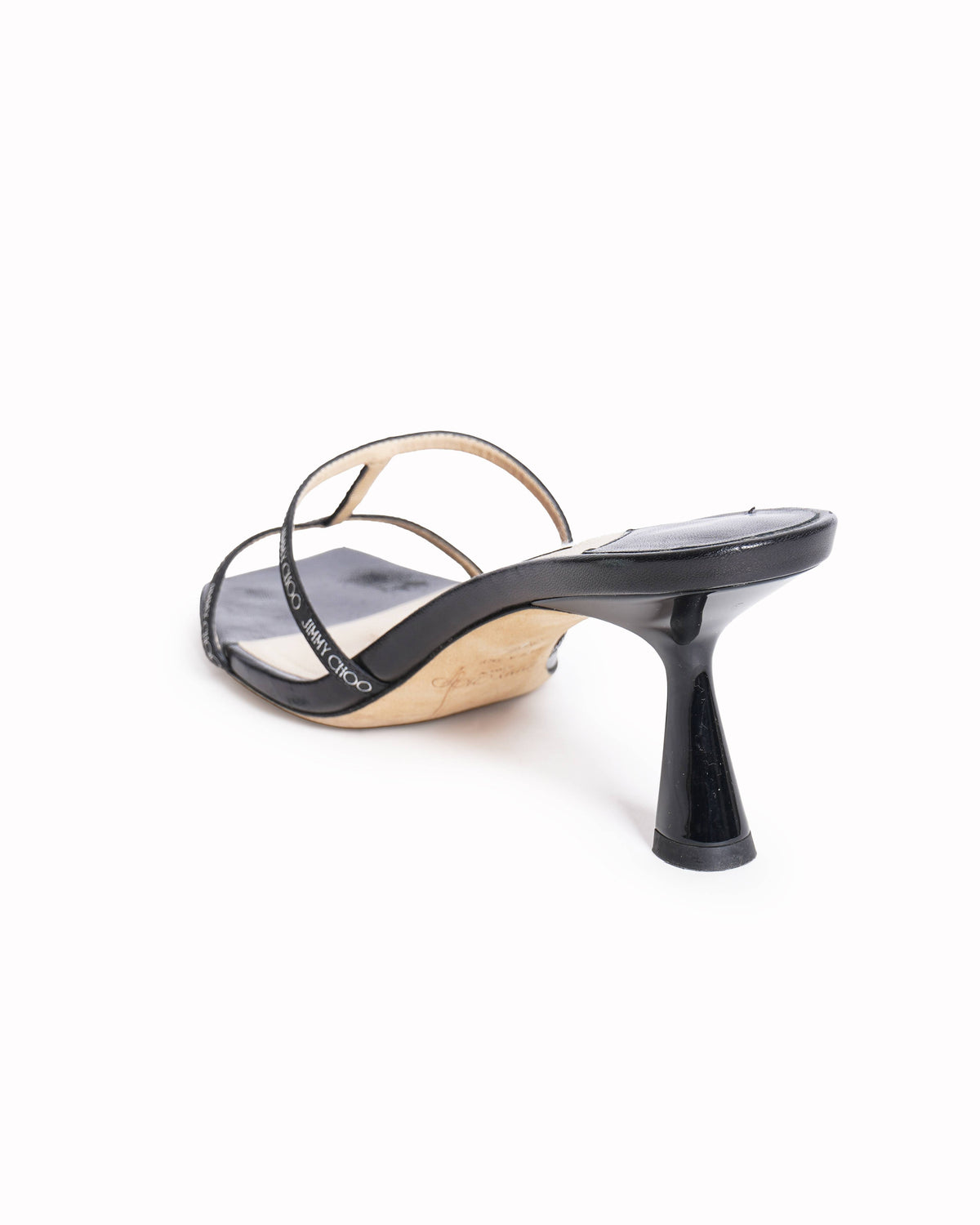 Jimmy Choo Ria Mule With Kick Heel