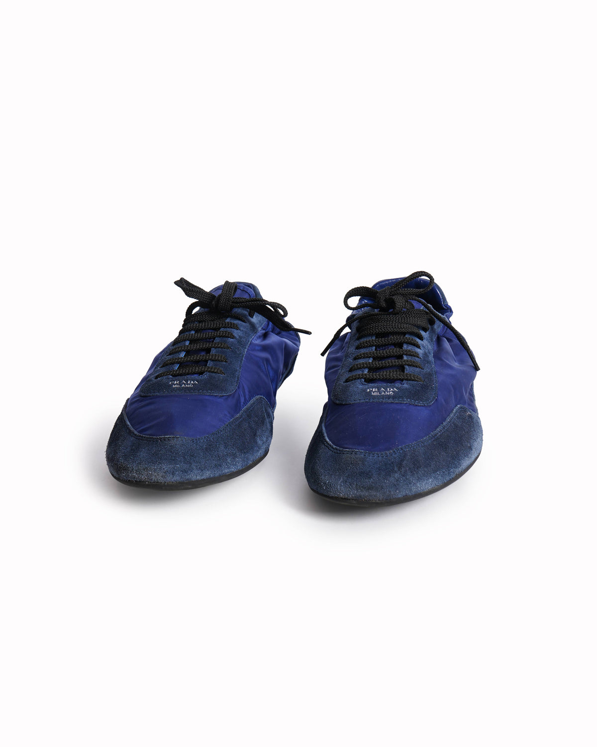 Prada Collapse Re-Nylon Suede Trimmed Sneakers
