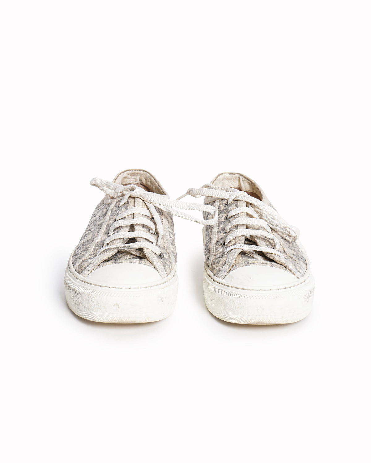 Christian Dior Walk'n Dior Platform Sneakers In Embroidered Mesh