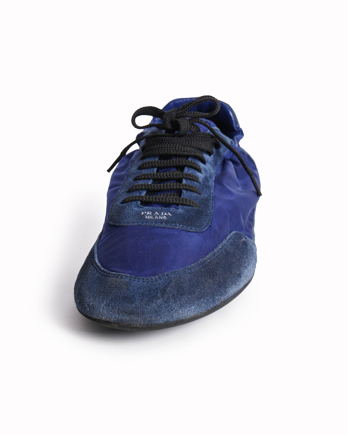 Prada Collapse Re-Nylon Suede Trimmed Sneakers