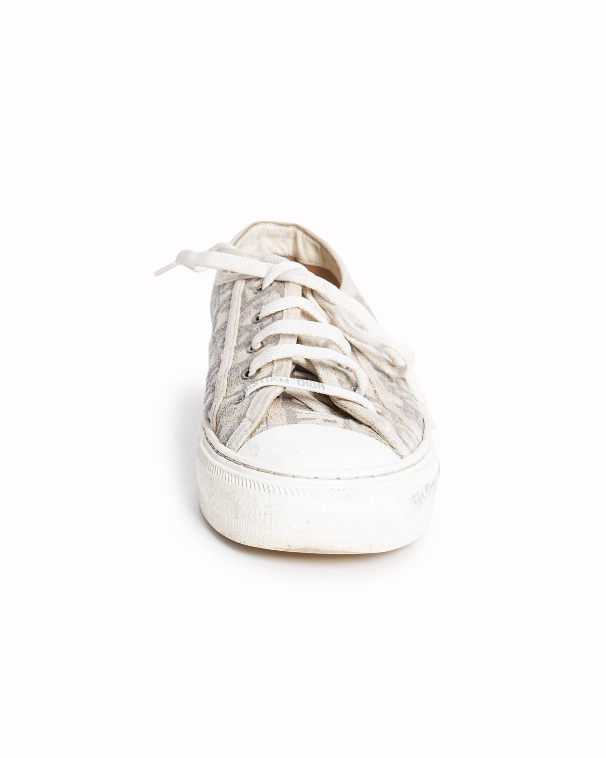 Christian Dior Walk'n Dior Platform Sneakers In Embroidered Mesh