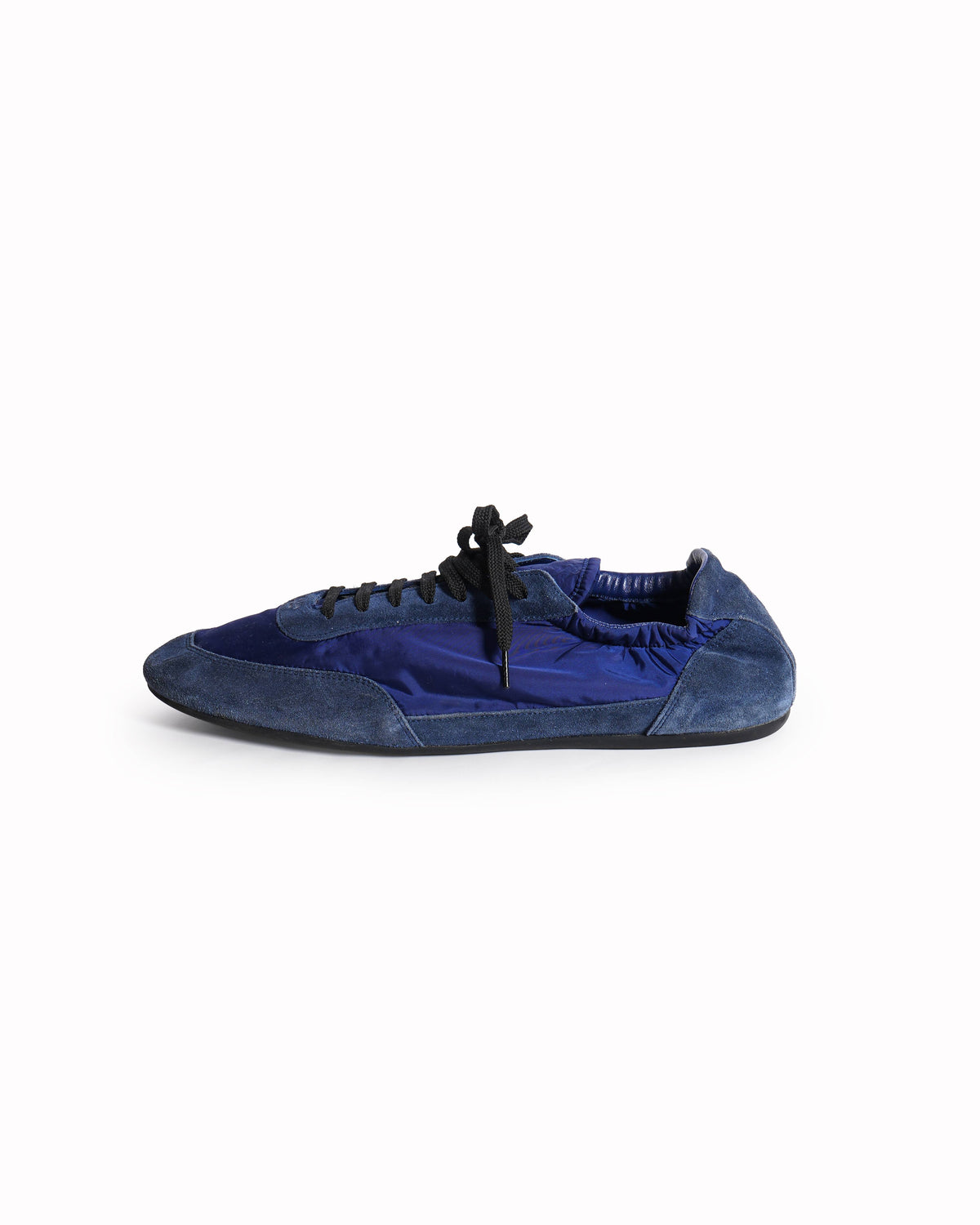 Prada Collapse Re-Nylon Suede Trimmed Sneakers