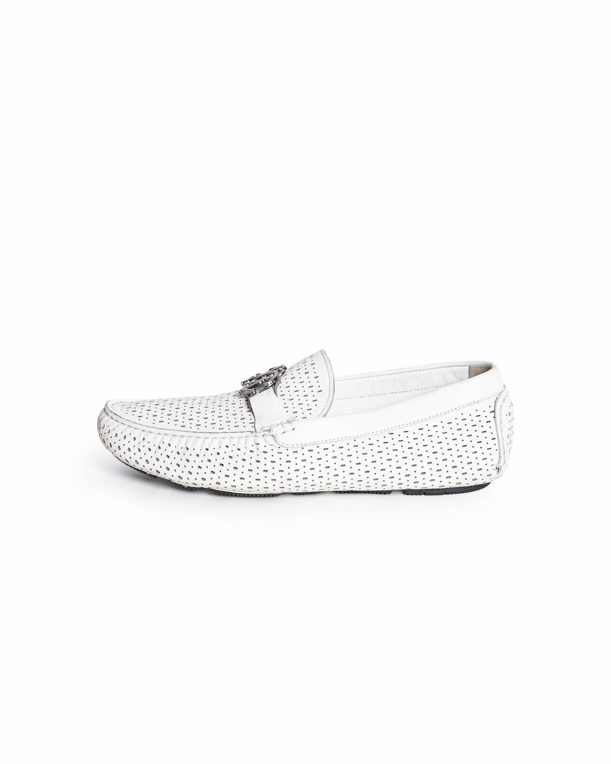 Roberto Cavalli Men's Loafers In White