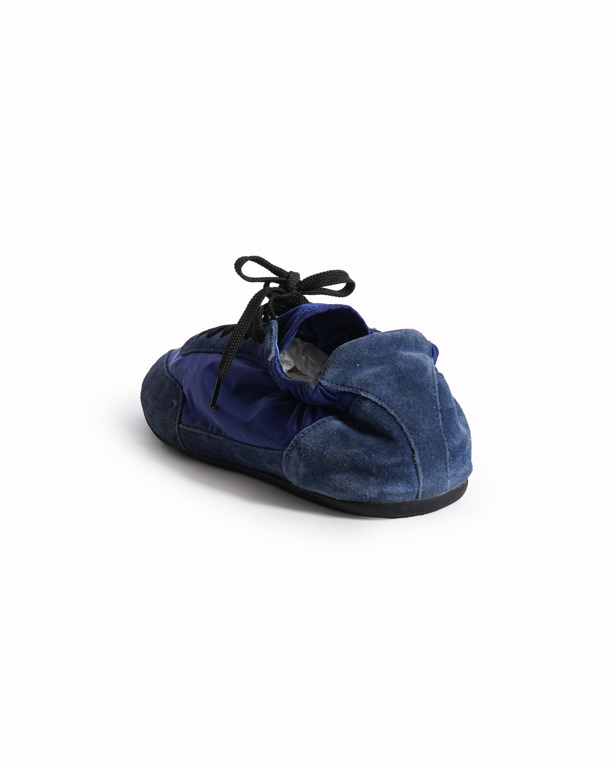 Prada Collapse Re-Nylon Suede Trimmed Sneakers