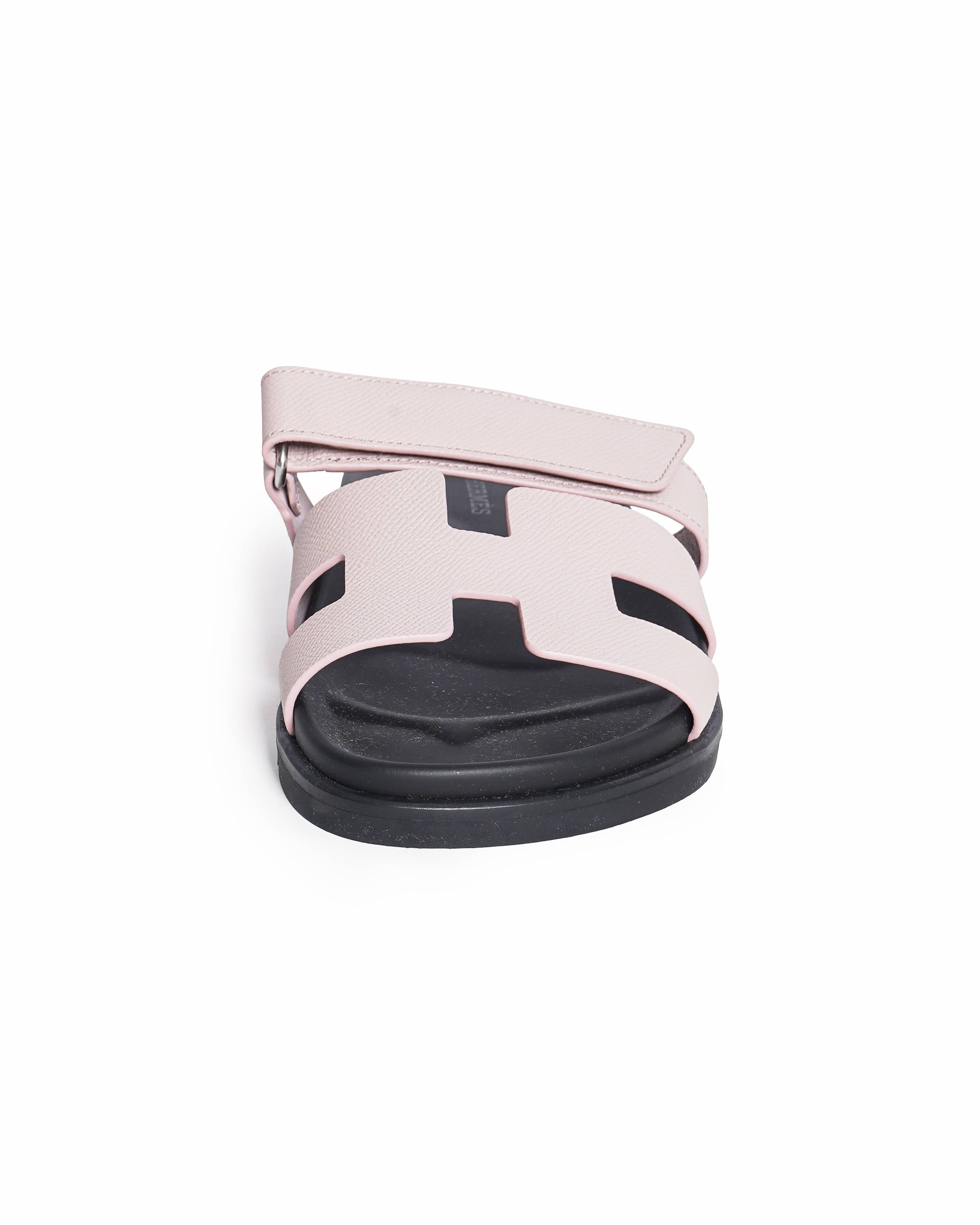 Hermès Chypre Techno Sandal in Pink