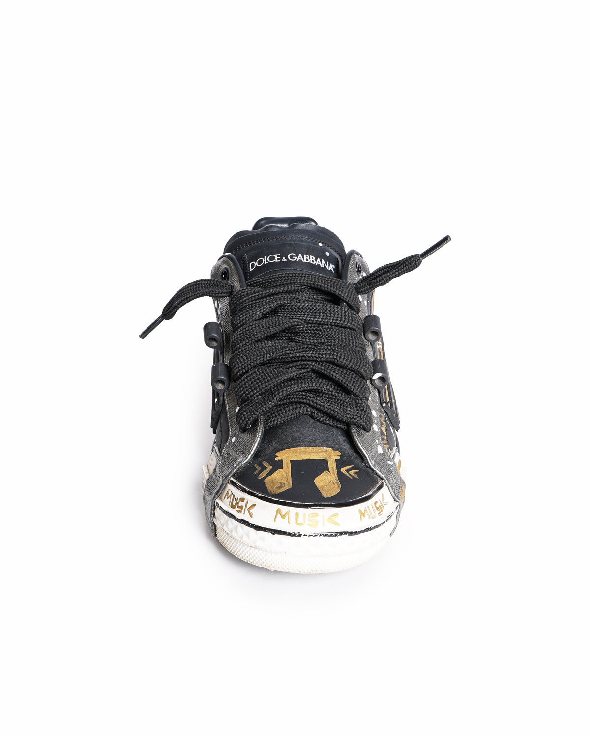 Dolce & Gabbana portofino hand-painted sneakers