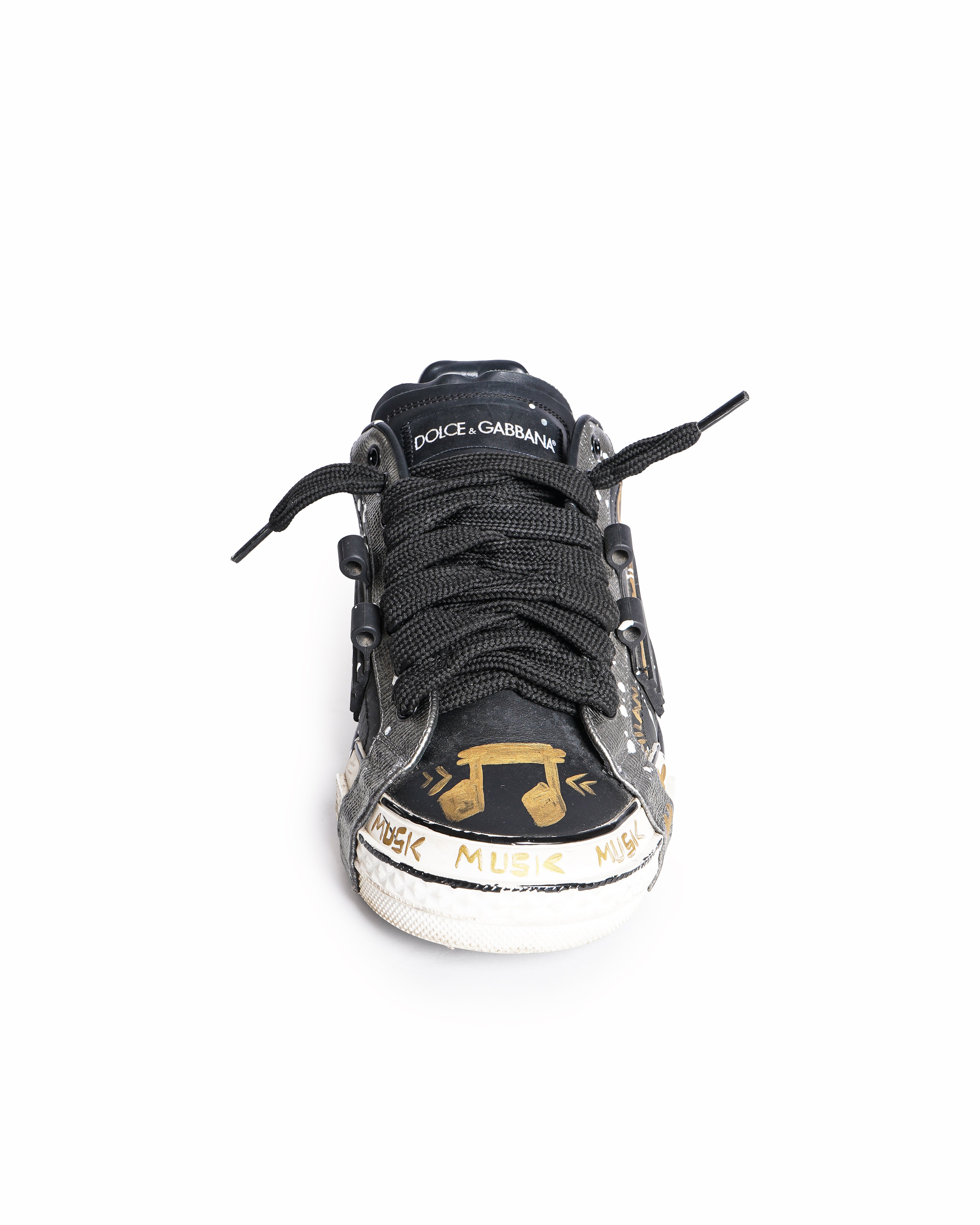 Dolce & Gabbana portofino hand-painted sneakers